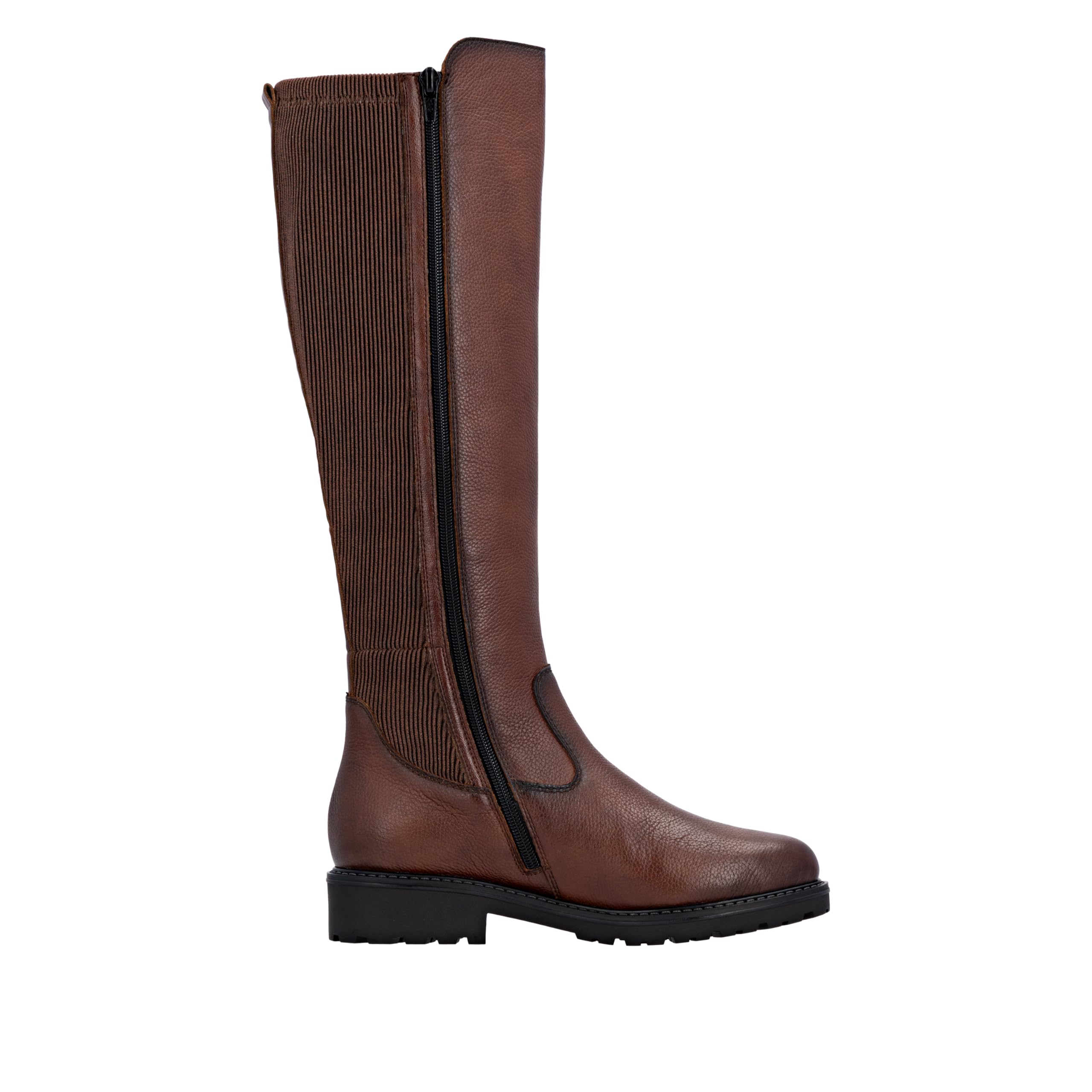 Remonte R6594 bottes femme marron fermeture éclair