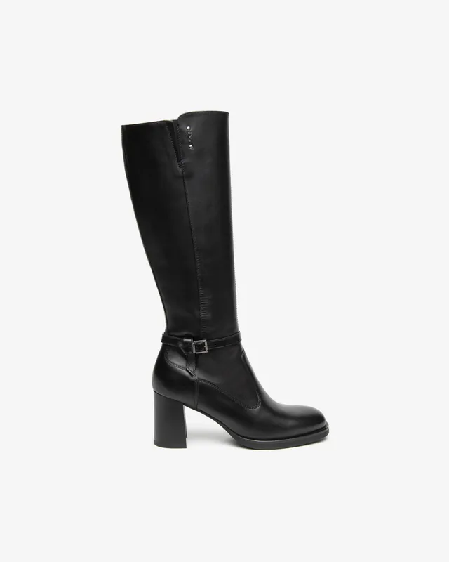 NeroGiardini Bottes Femme Cuir Talon 75mm Taille 38