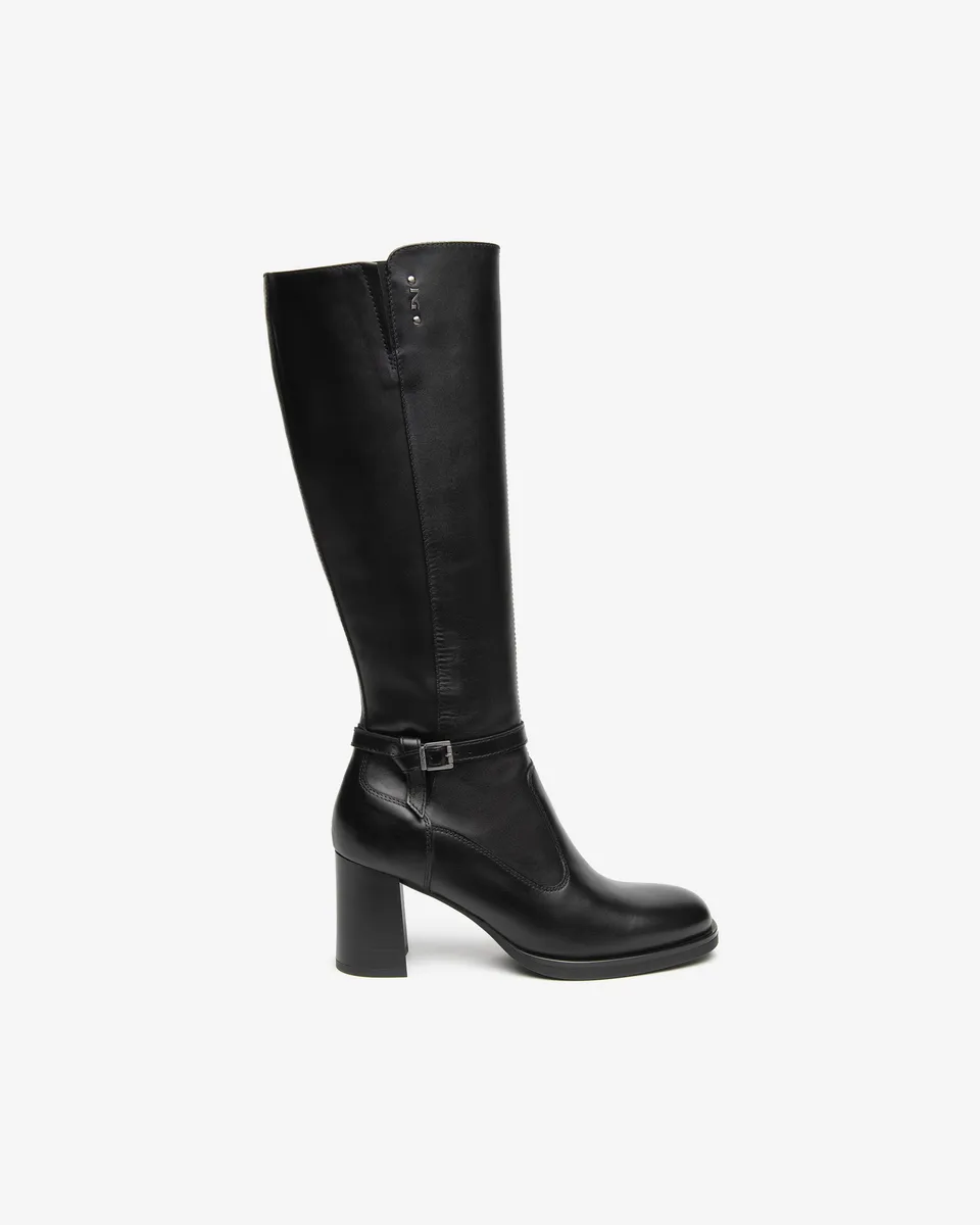 NeroGiardini Bottes Femme Cuir Talon 75mm Taille 38