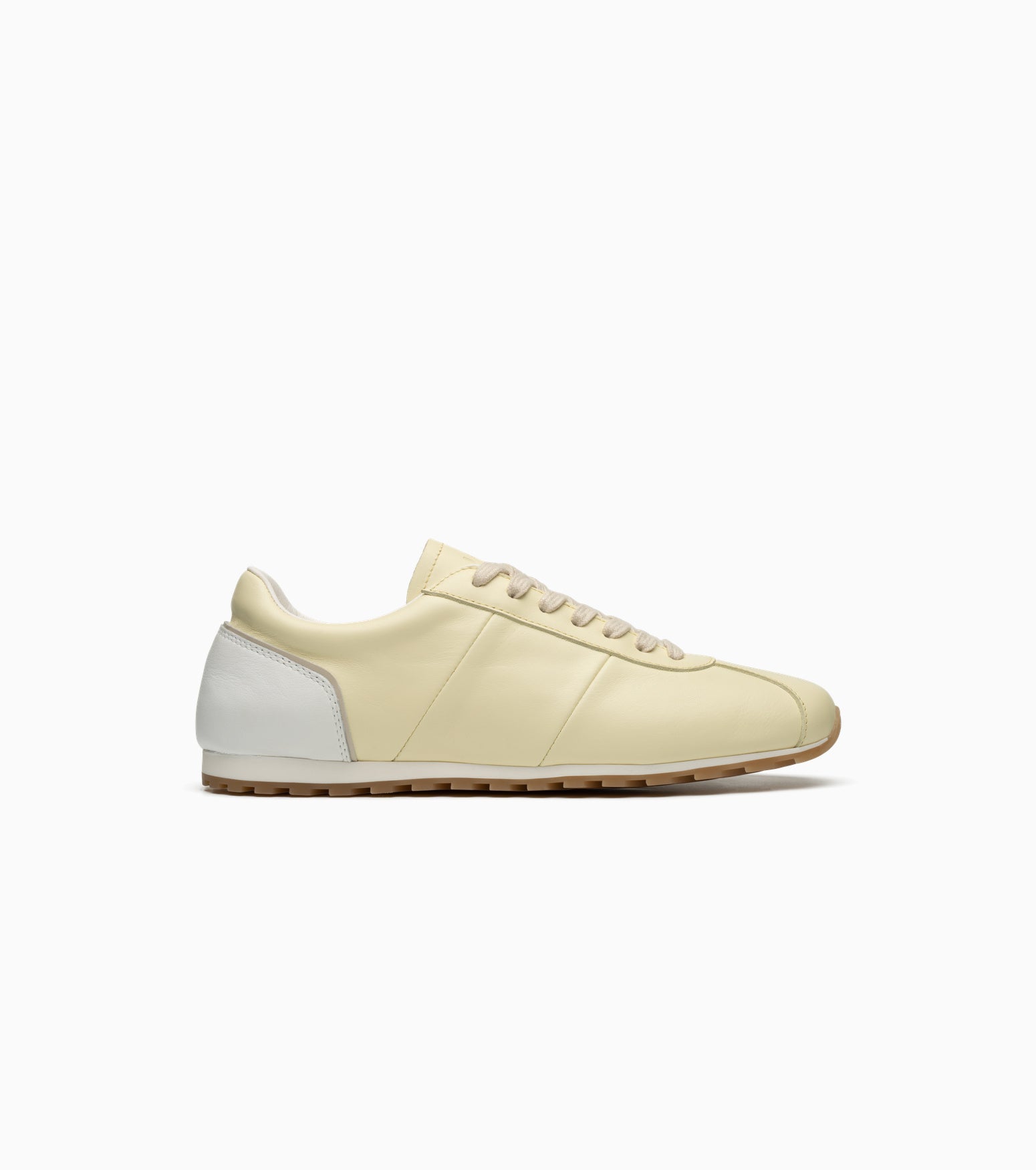JAK Soul Yellow sneakers cuir jaune femme