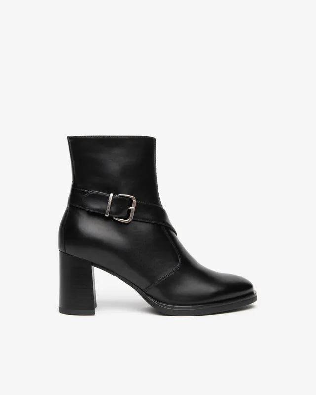 NeroGiardini Bottines Femme Cuir Talon Bloc 75 mm