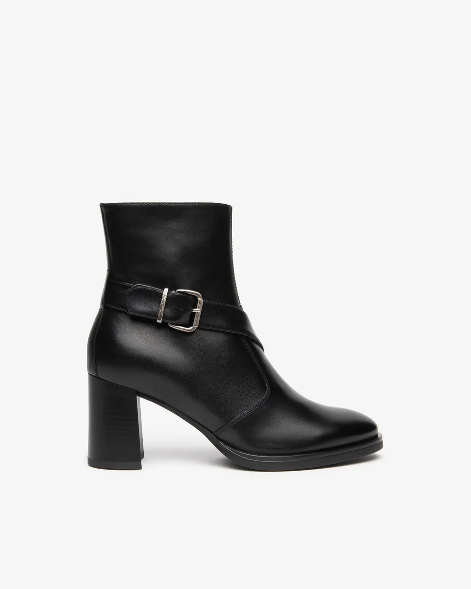 NeroGiardini Bottines Femme Cuir Talon Bloc 75 mm