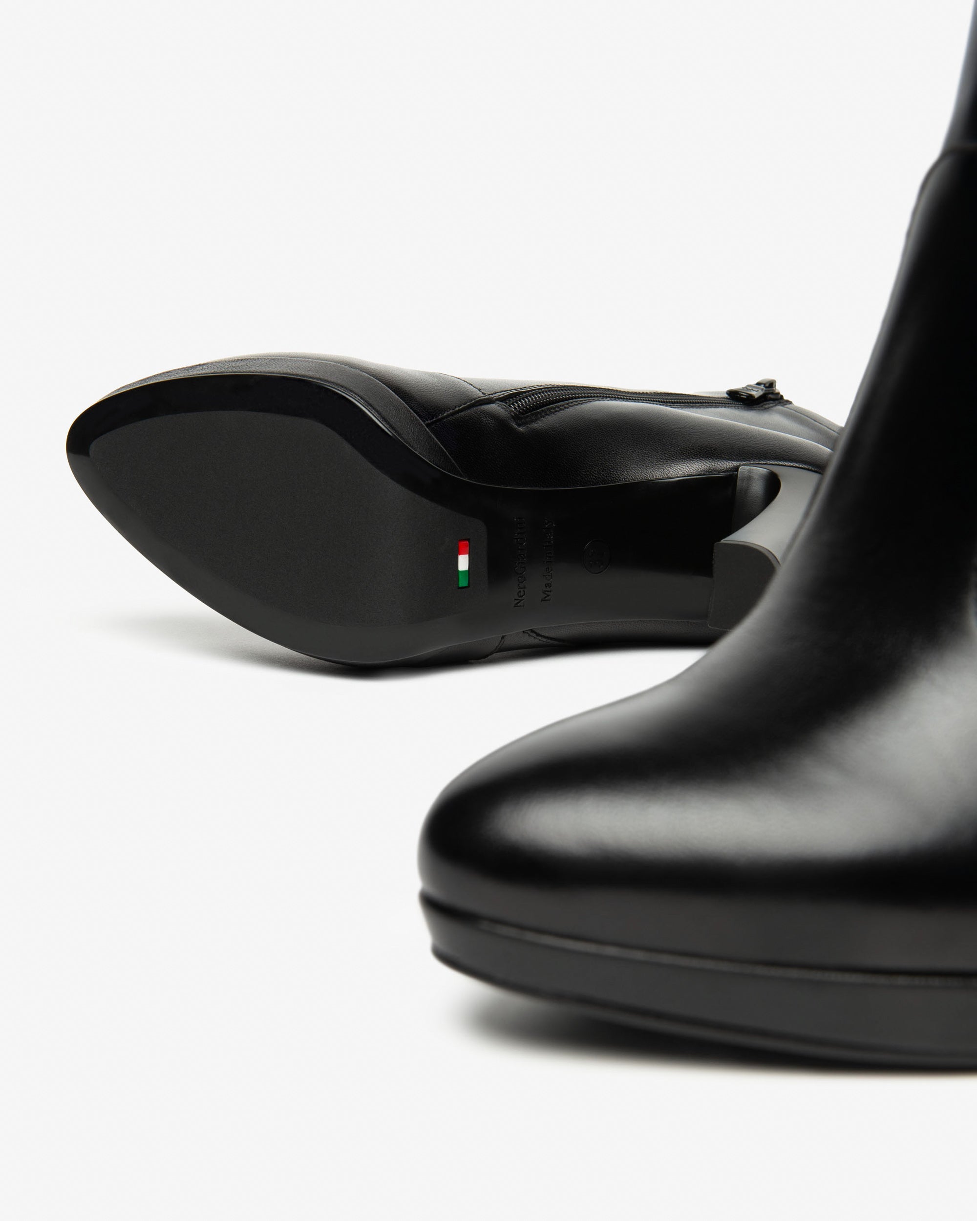 NeroGiardini Bottines Femme Cuir Élégantes Hiver