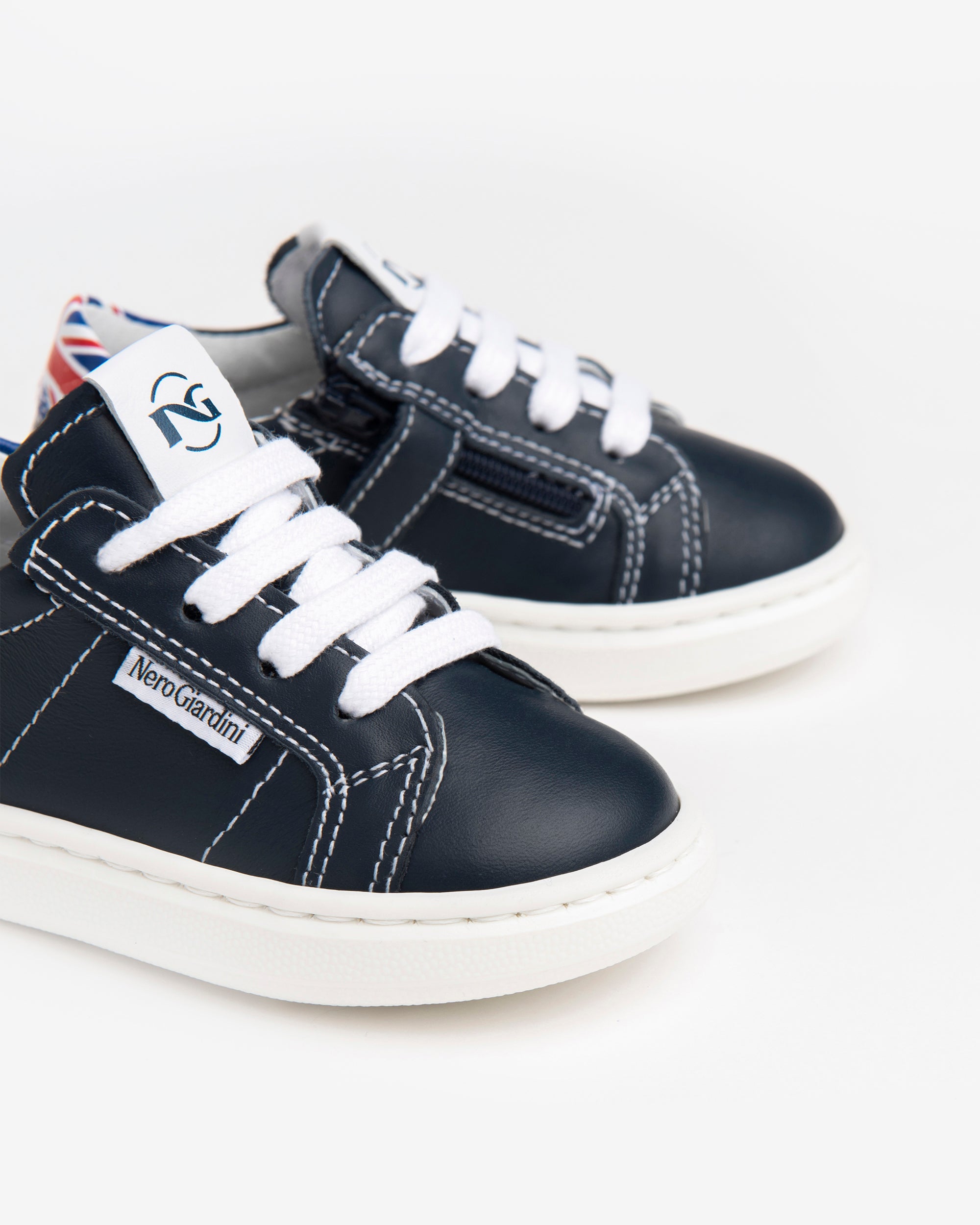 NeroGiardini Sneakers Baby Garçon Cuir Premiers Pas