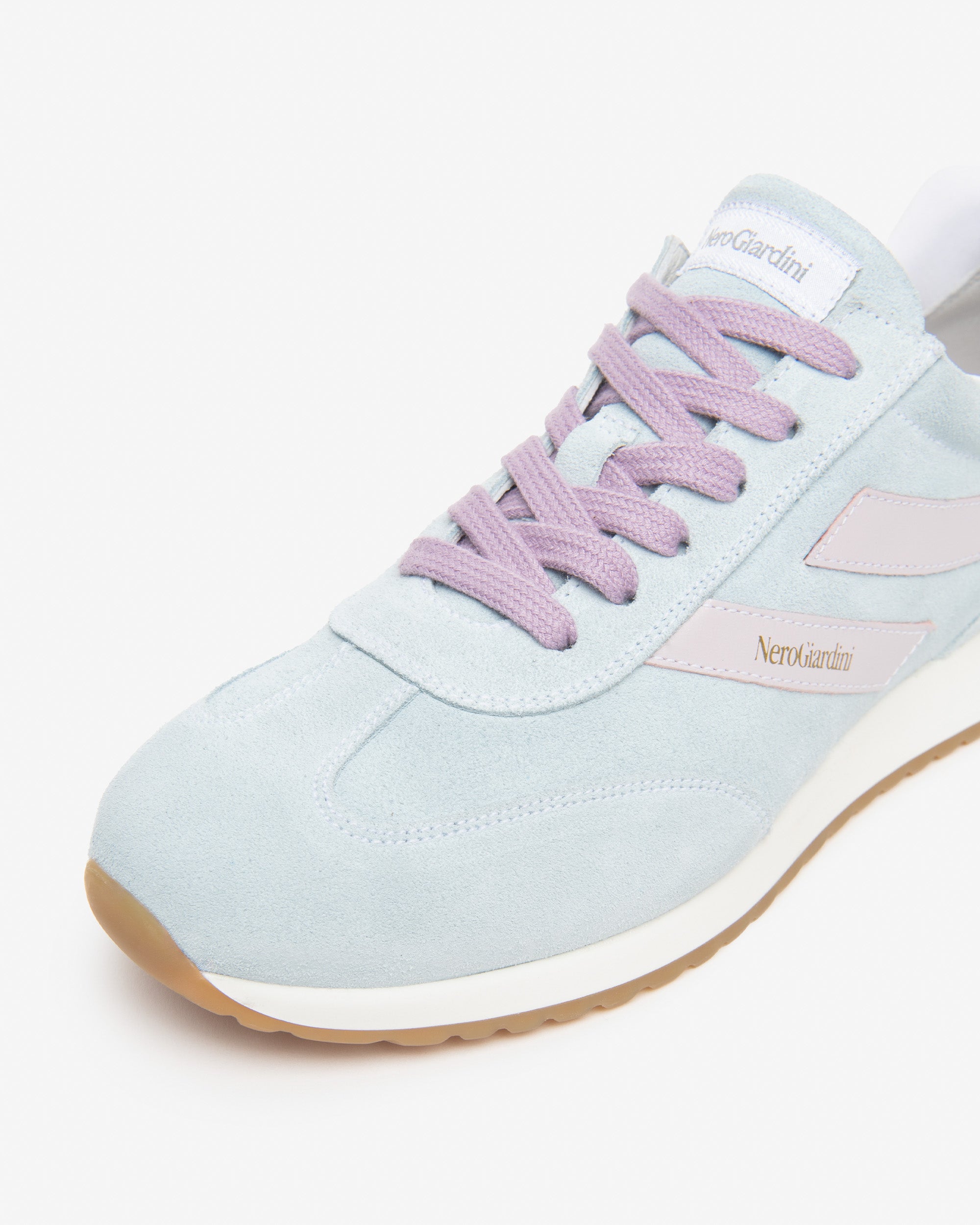 NeroGiardini Sneakers Femme Cuir Velours Memory Été