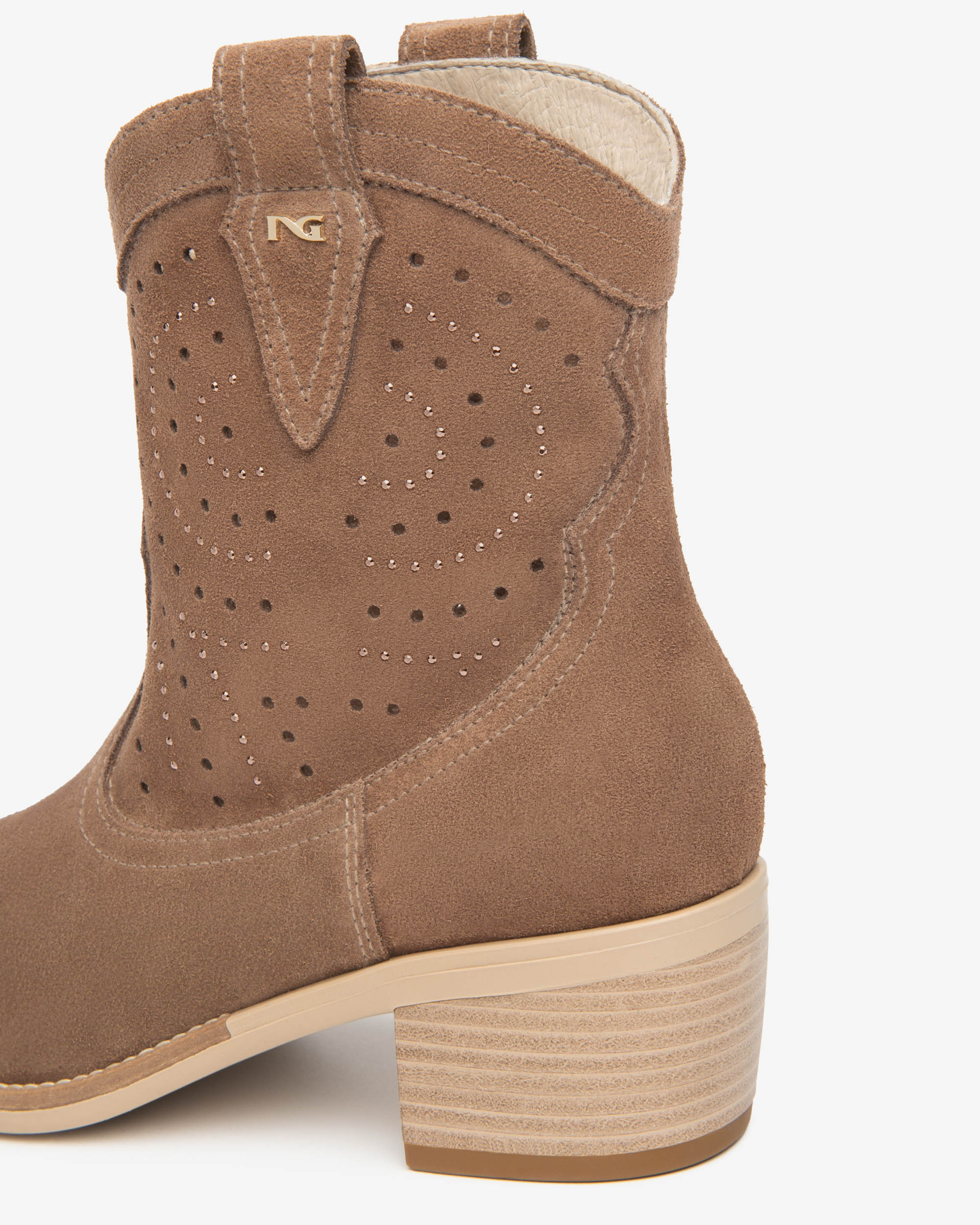 NeroGiardini Bottines Femme Cuir Velours Bottines 35-41