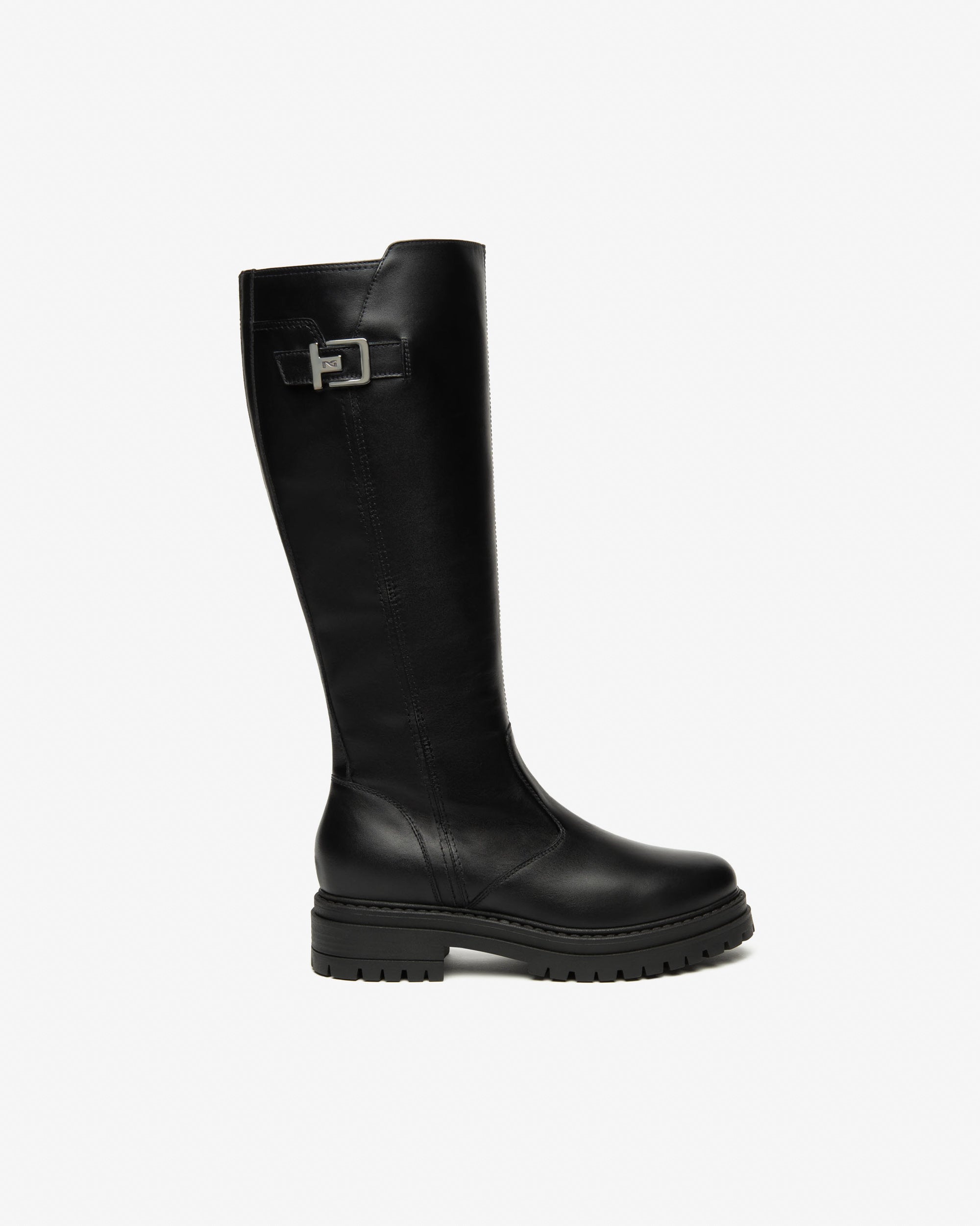 NeroGiardini Bottes Femme Bottes Cuir DryGo Hiver