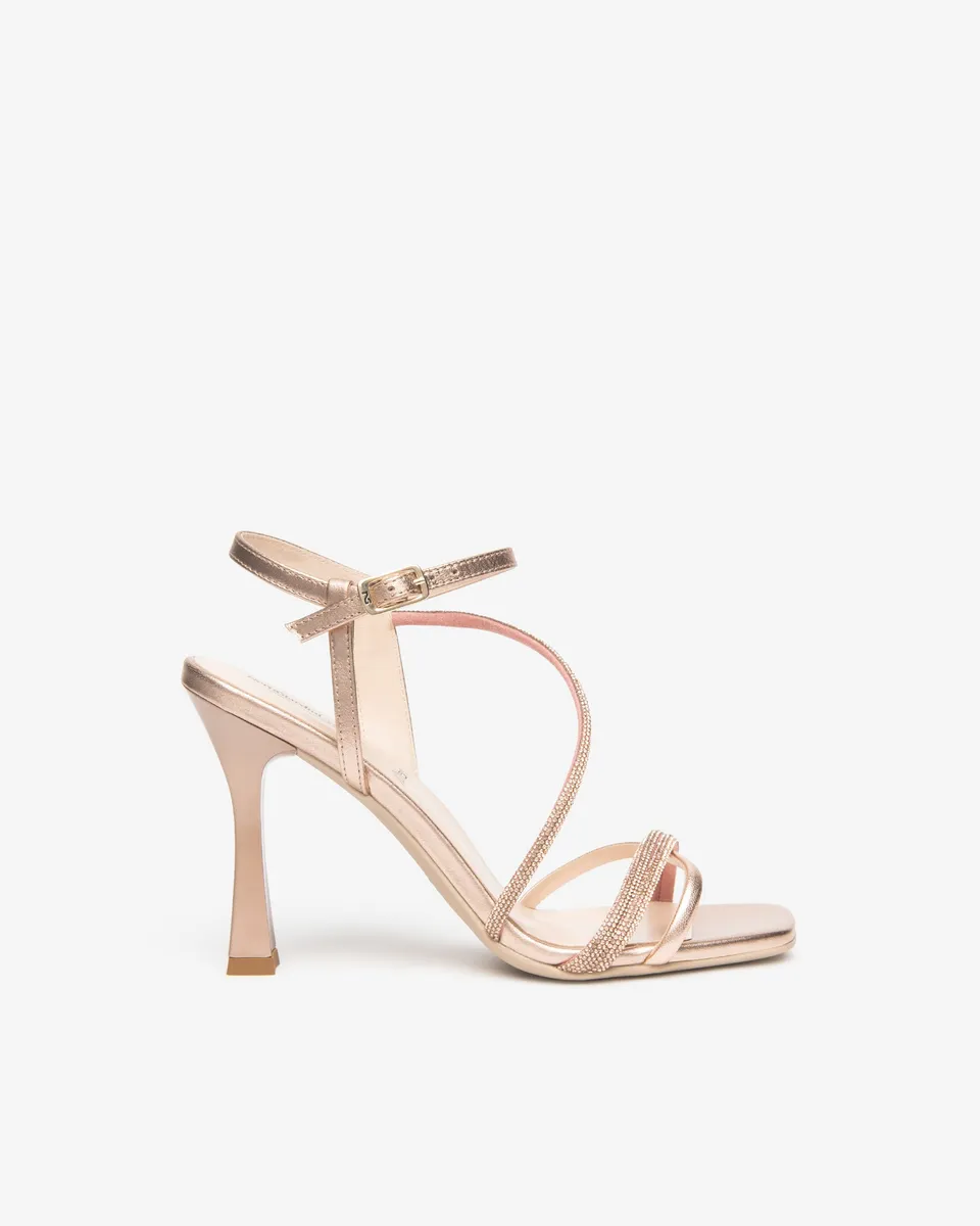 NeroGiardini Sandales Premium Sandales Femme Cuir Italie