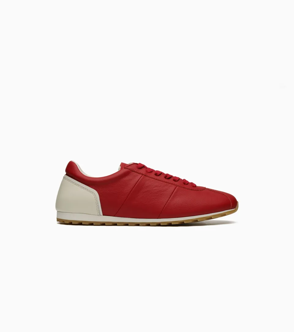 JAK Soul Red sneakers daim rouge femme
