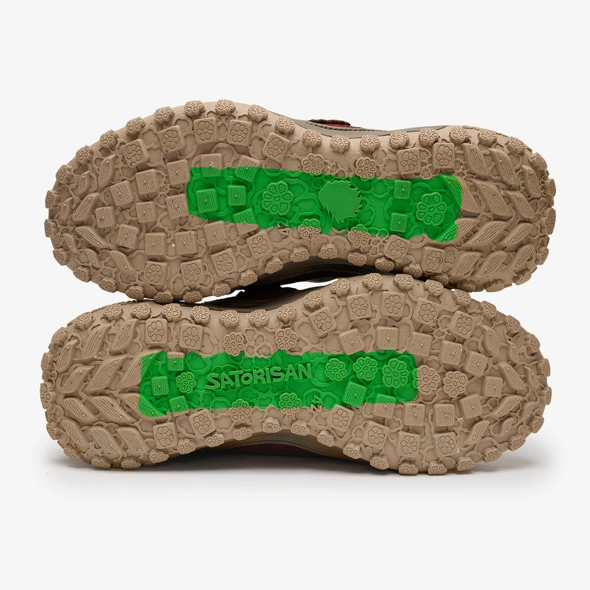 Satorisan Jagube Origin baskets khaki cuir