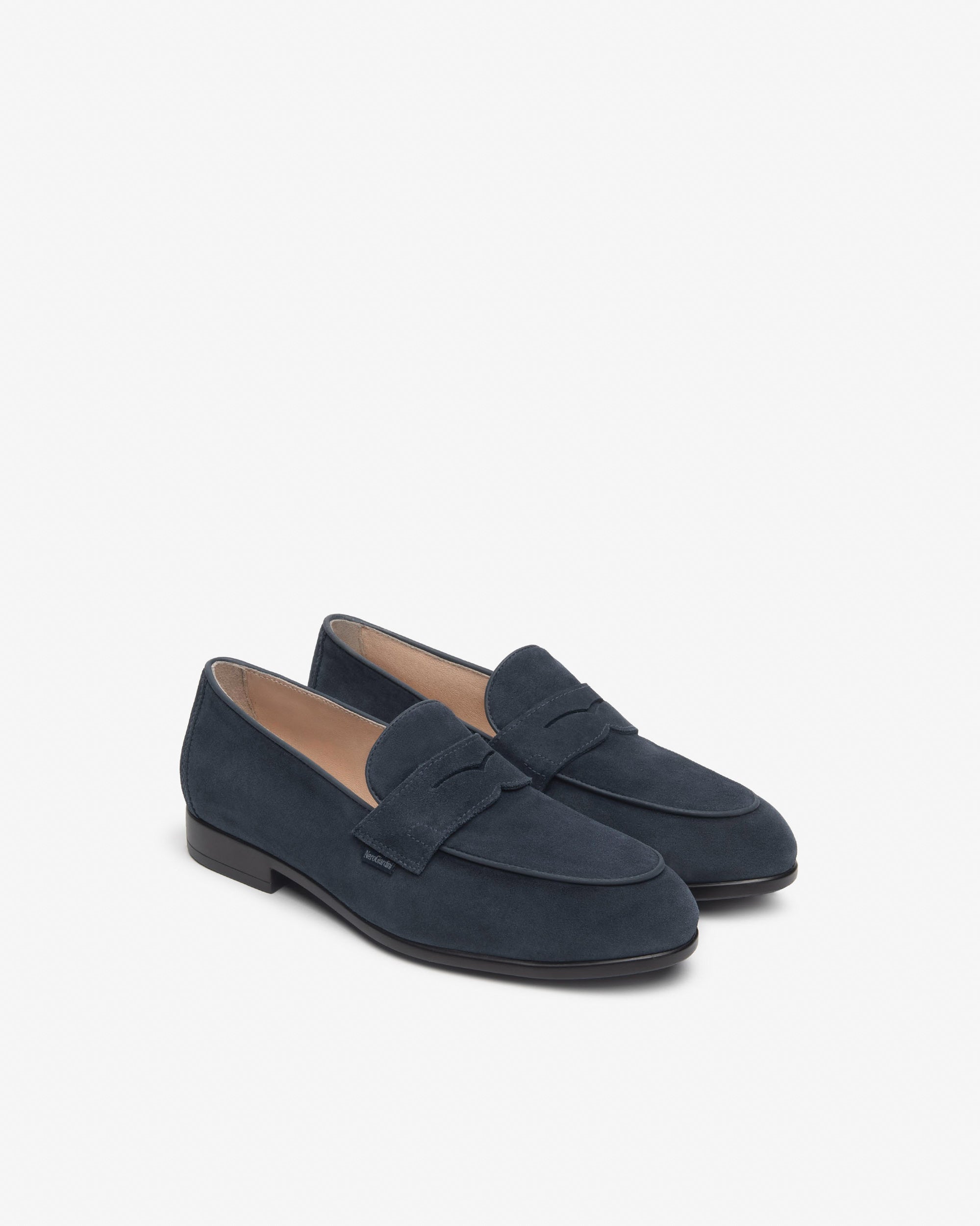 NeroGiardini Mocassins Homme Cuir Velours Bureau