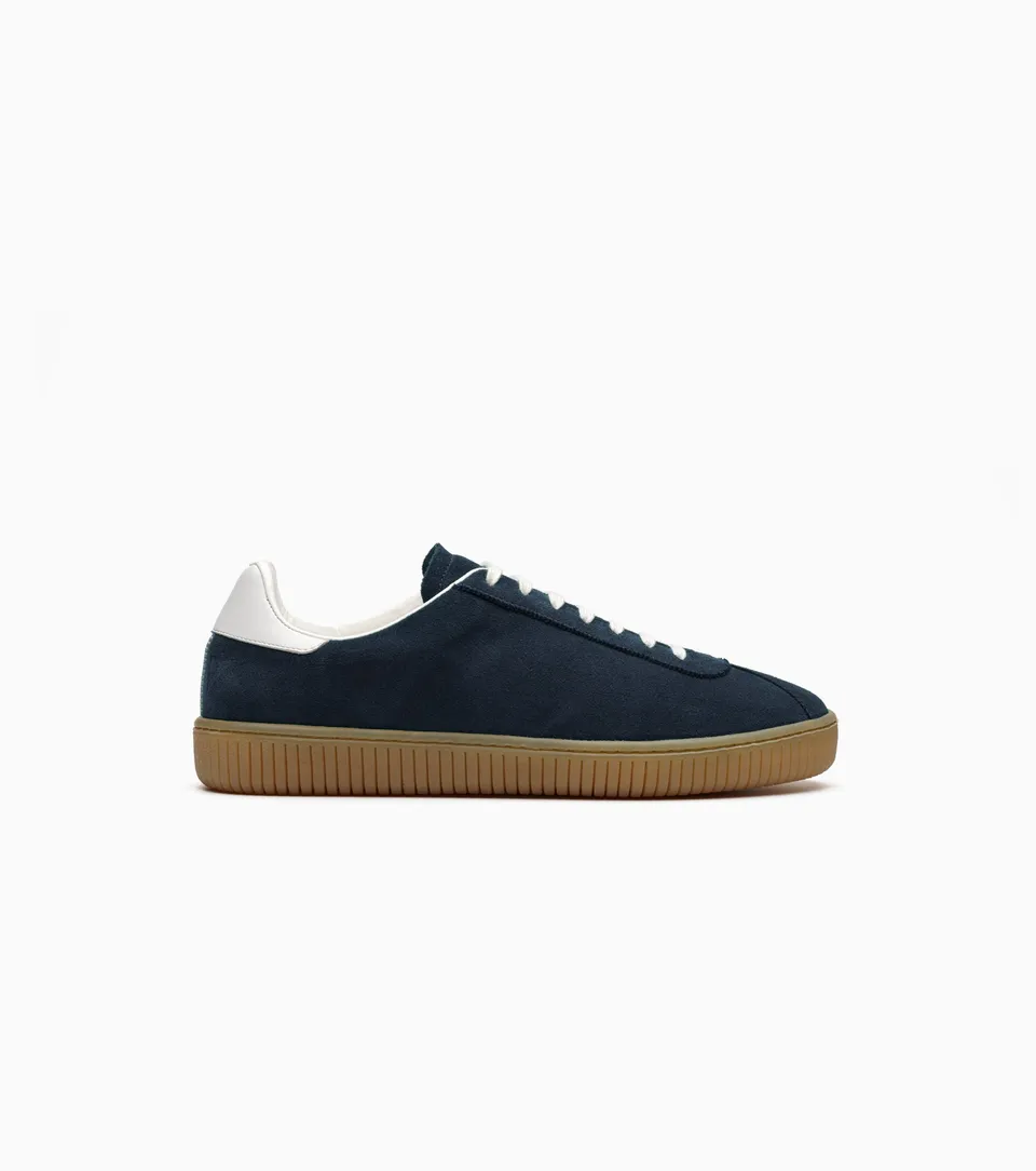 JAK Flow sneakers daim bleu marine mixte 43