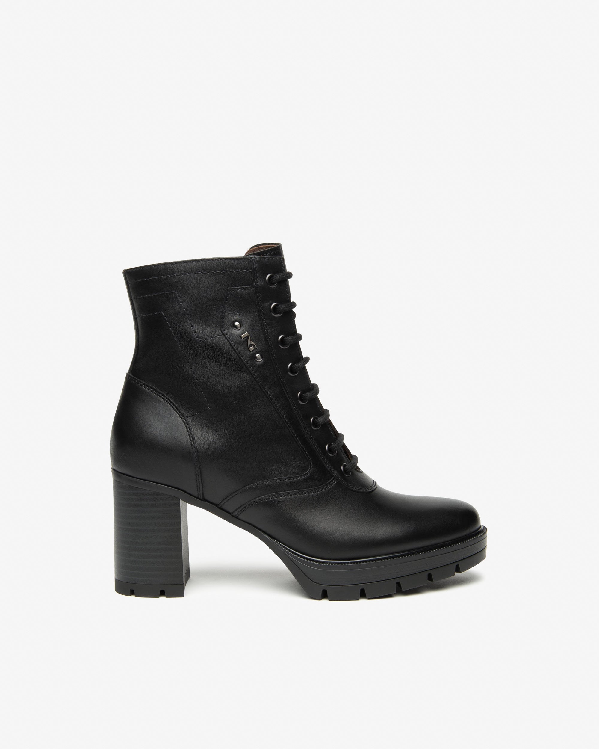 NeroGiardini Bottines Femme en Cuir confort hiver