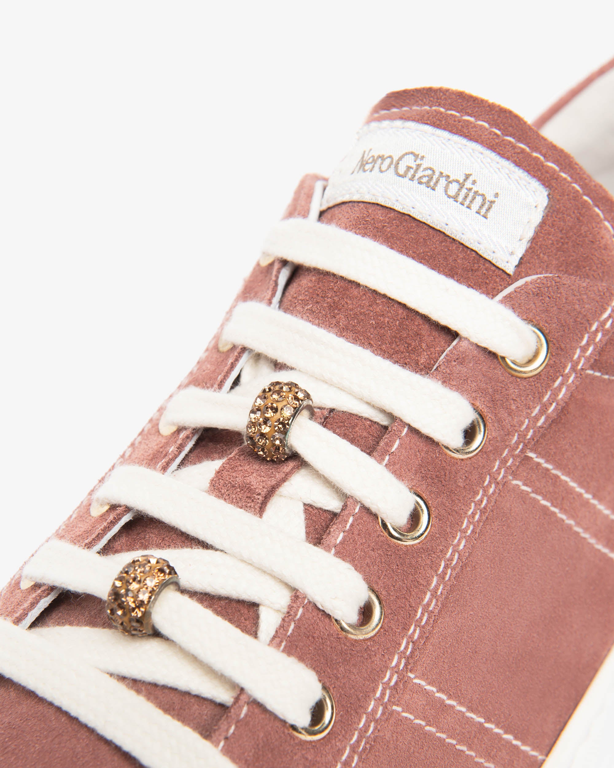 NeroGiardini Sneakers Cuir Velours Femme Confort