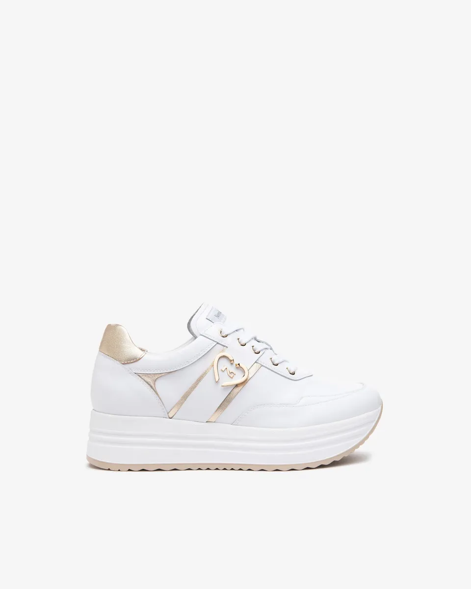 NeroGiardini Sneakers Femme Cuir Été Confort