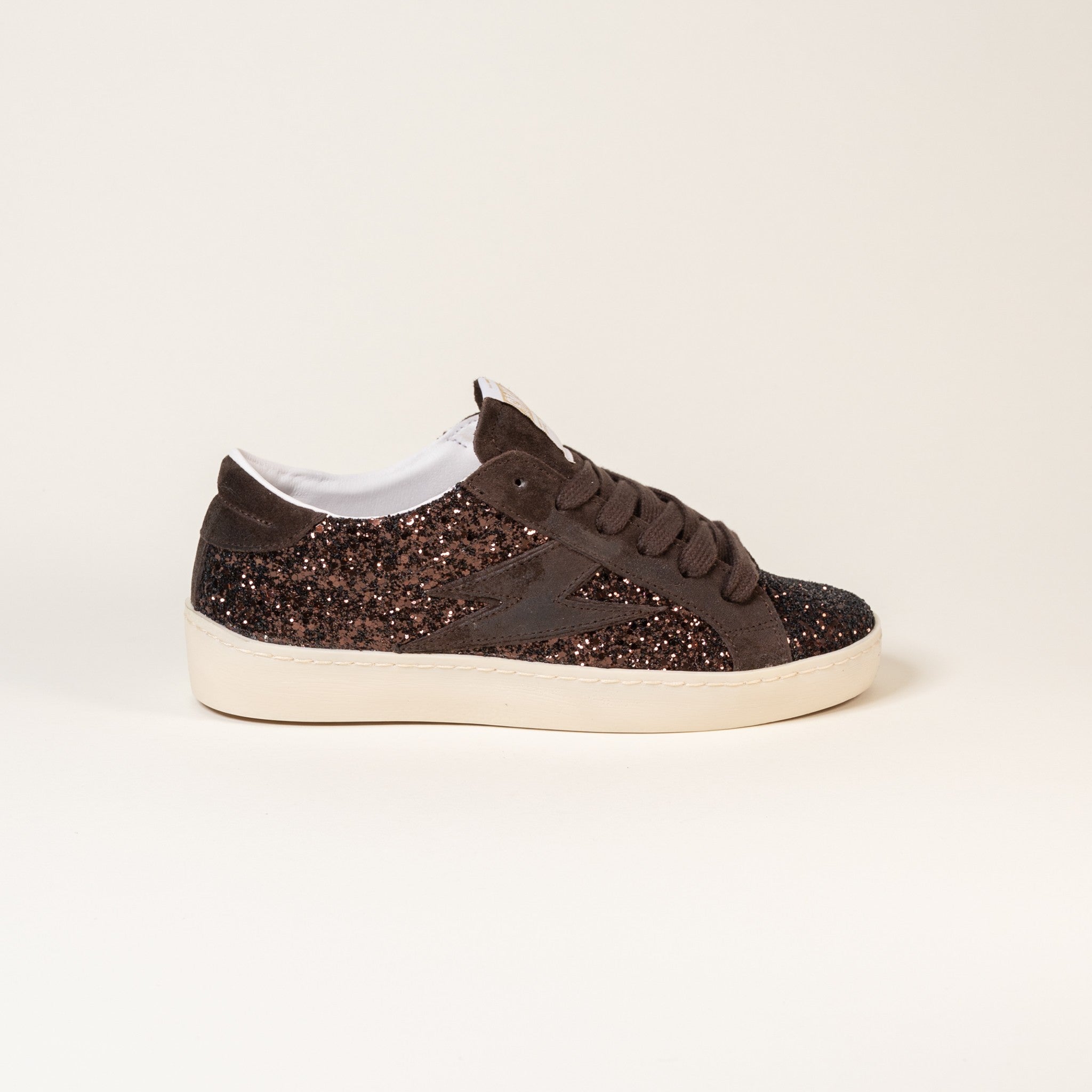 SMR Semerdjian Maya E179 basket glitter marron