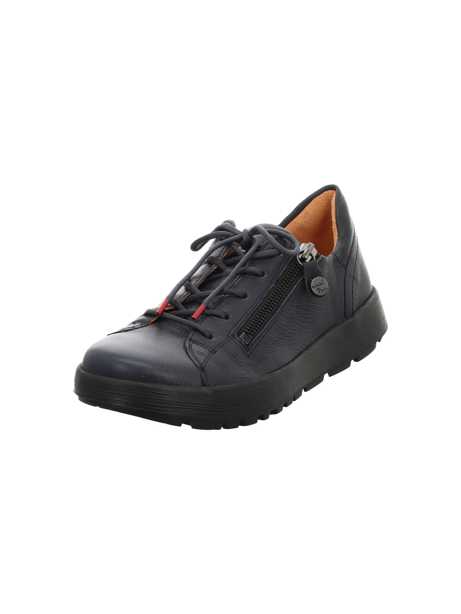 Think Comoda basket femme noir cuir confort