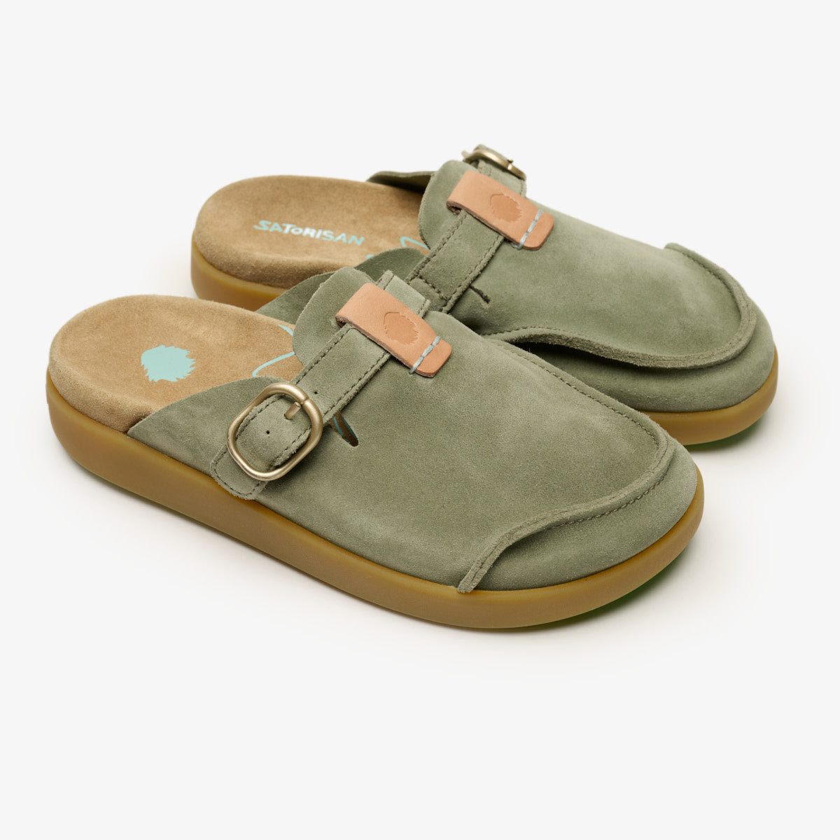 Satorisan Hoote Lux slip on cuir Marshland