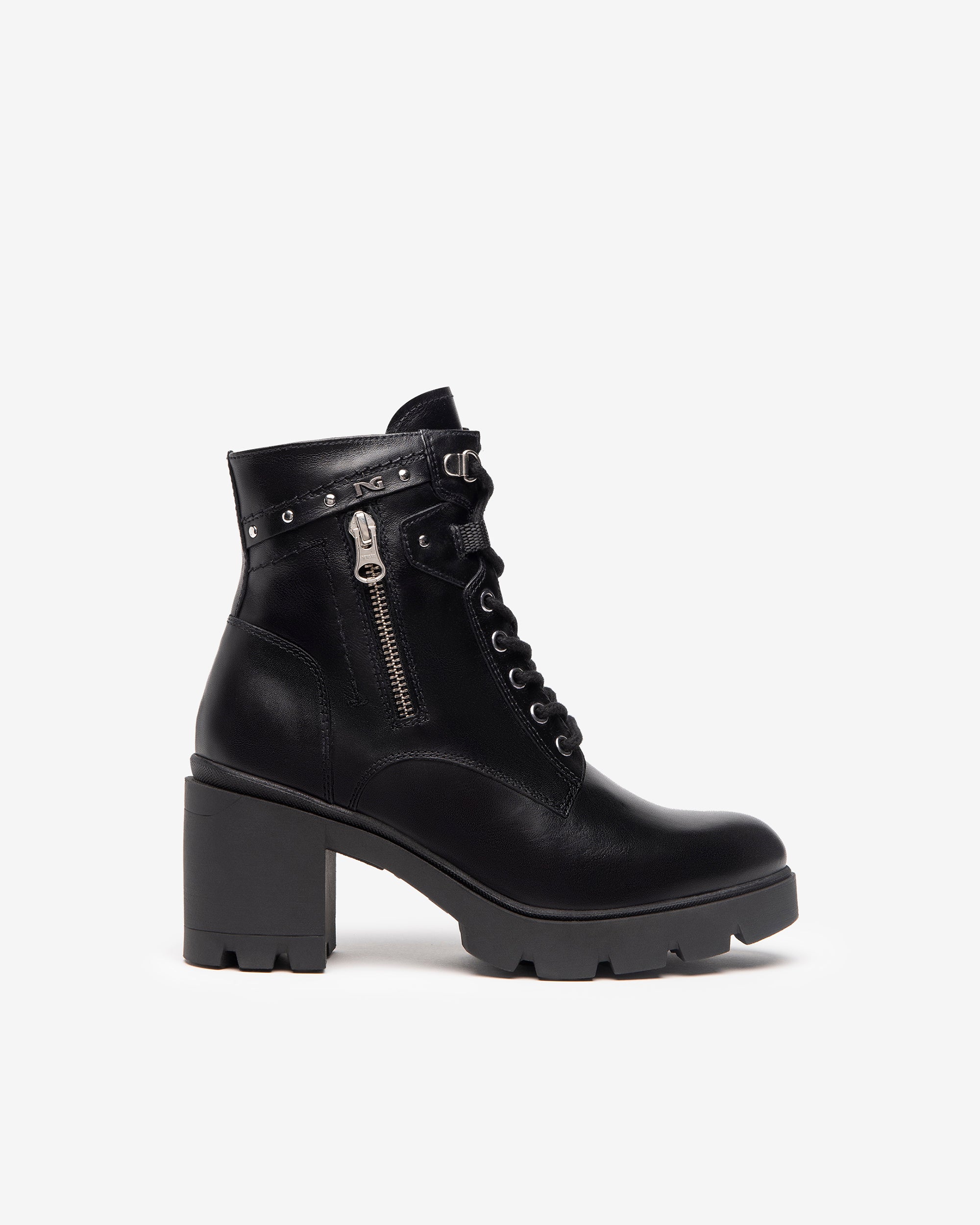 NeroGiardini Bottines Femme Cuir Boots Hiver Confort Ville