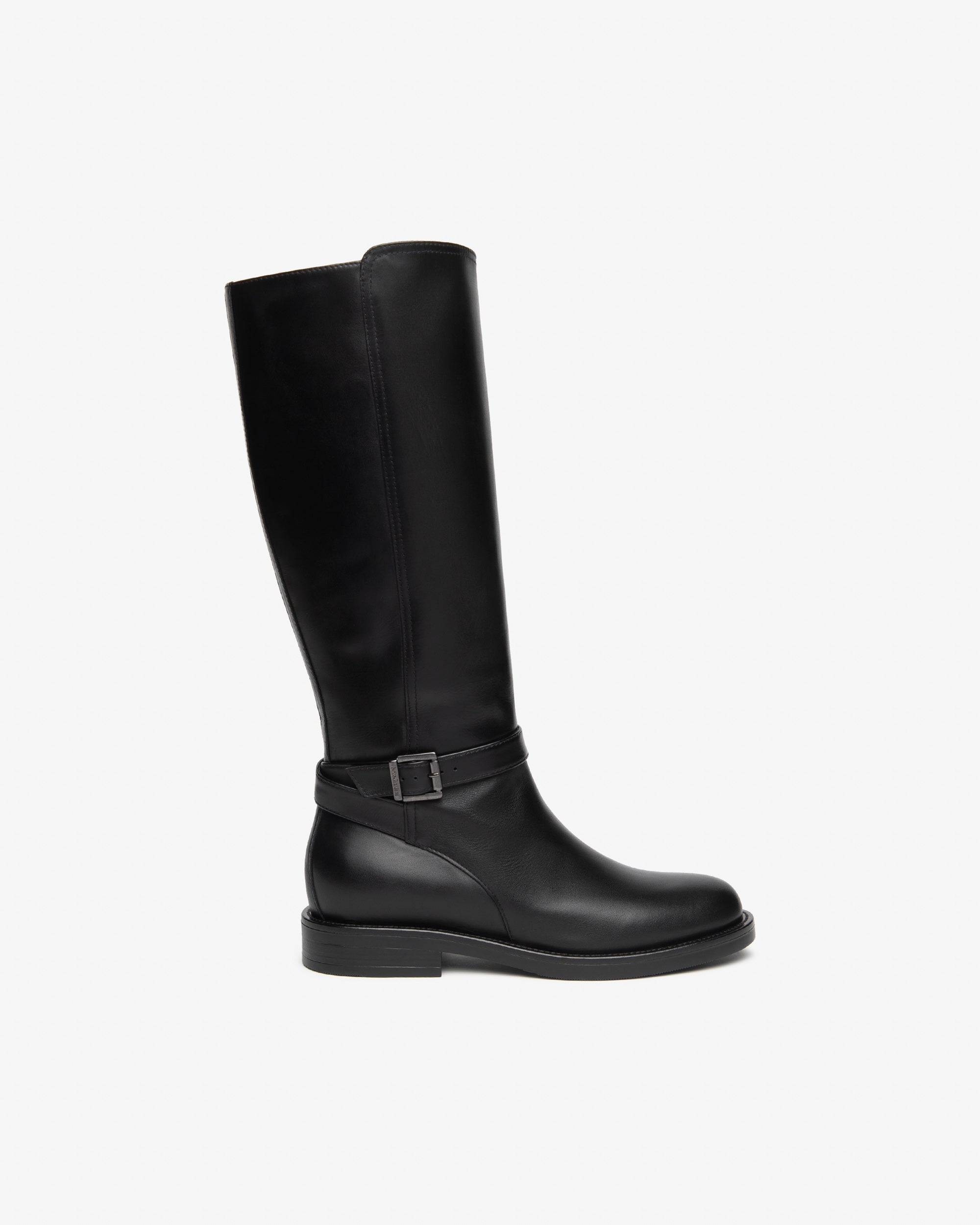 Nerogiardini Bottes Femme Cuir Bottes Zip Talon 38