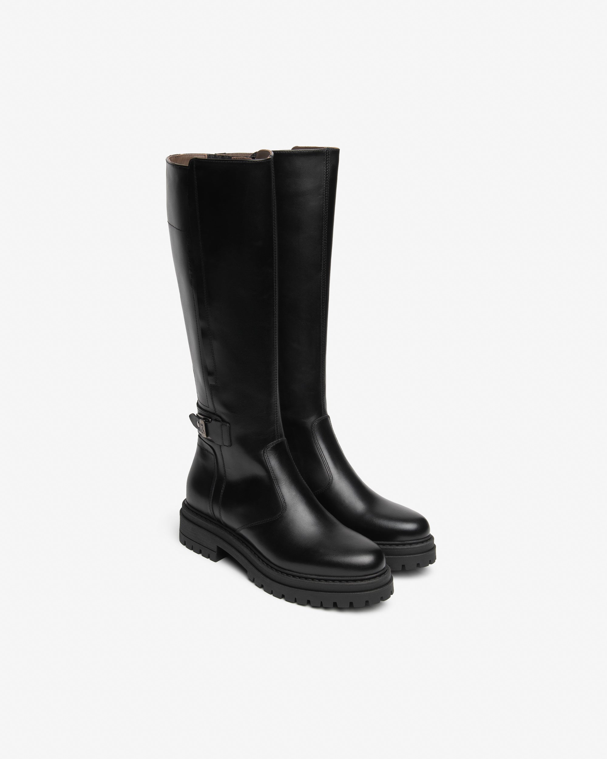 NeroGiardini Bottes Femme Cuir Talon 40 mm 35-41