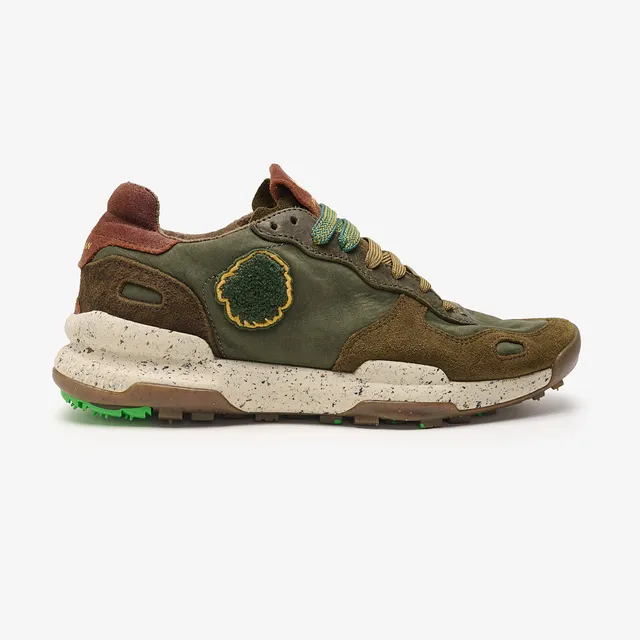 Satorisan Chacrona Premium Dark Green baskets cuir