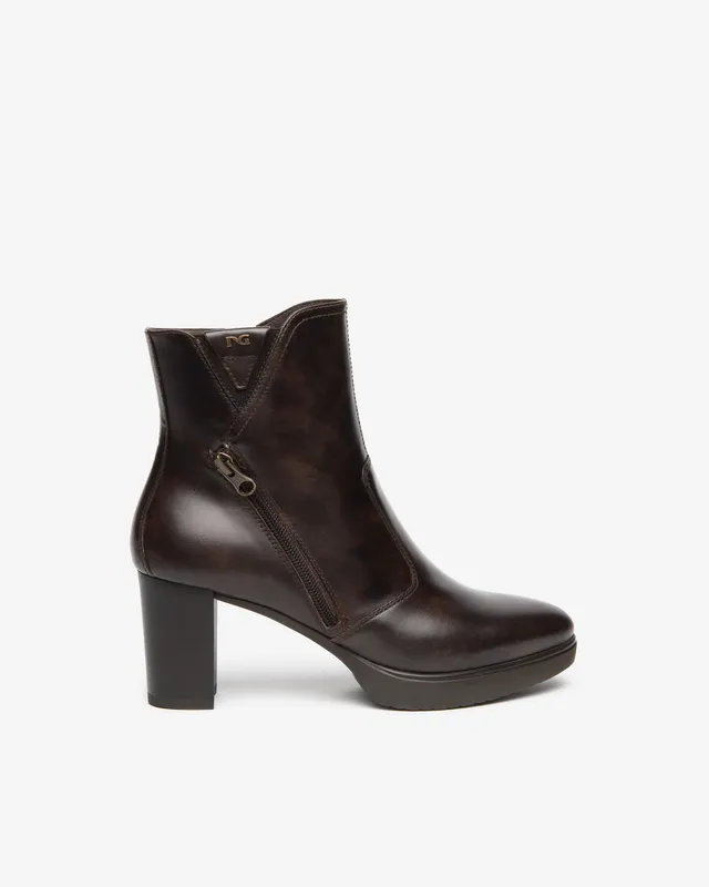 Nerogiardini Bottines Cuir Femme Talon 70mm