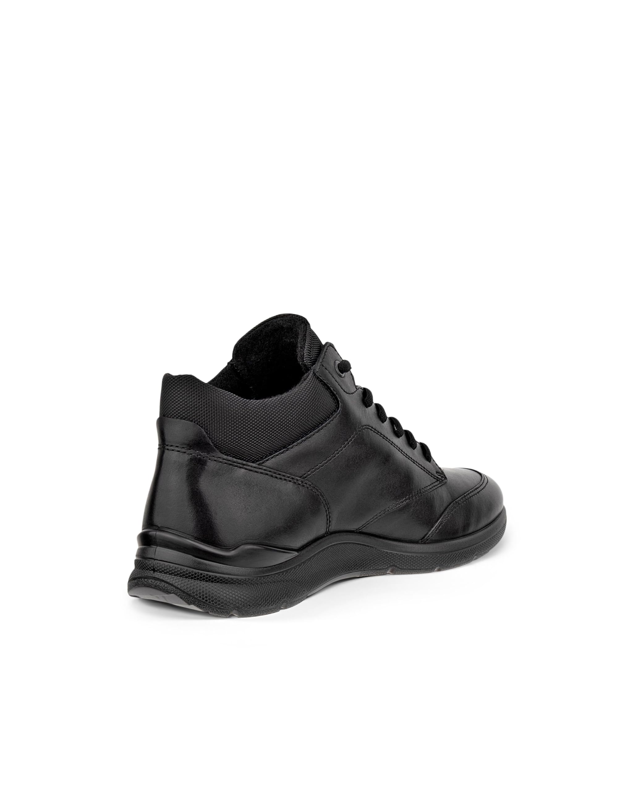 Ecco Irving Mid-Cut bottine homme cuir noir