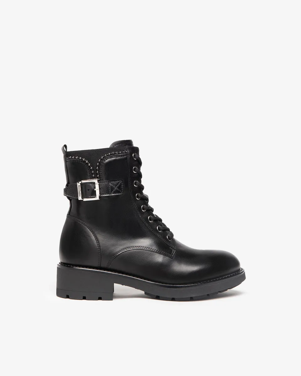 Nerogiardini Bottines cuir femme 38 style combat