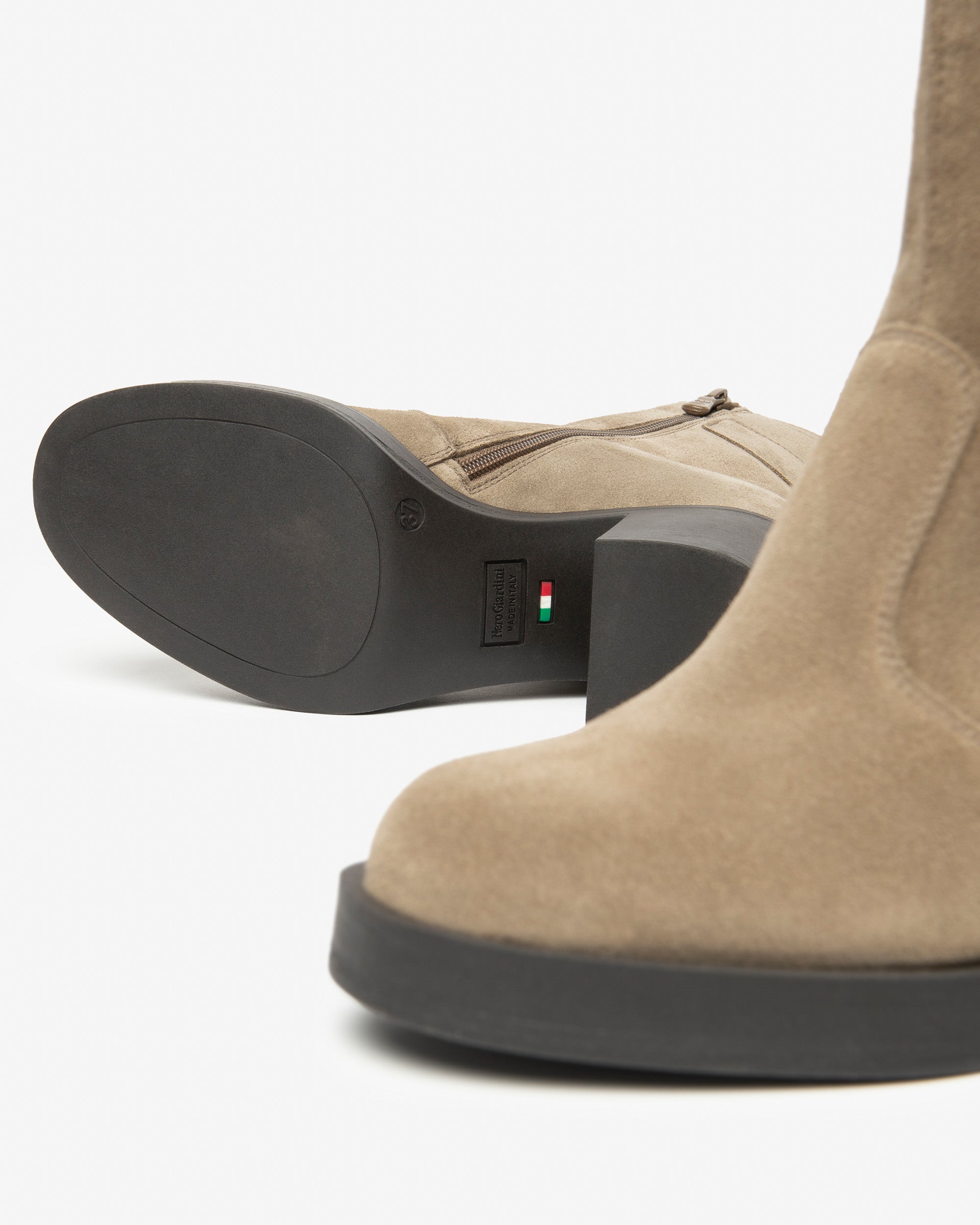 NeroGiardini Bottines bottines femme cuir velours 38