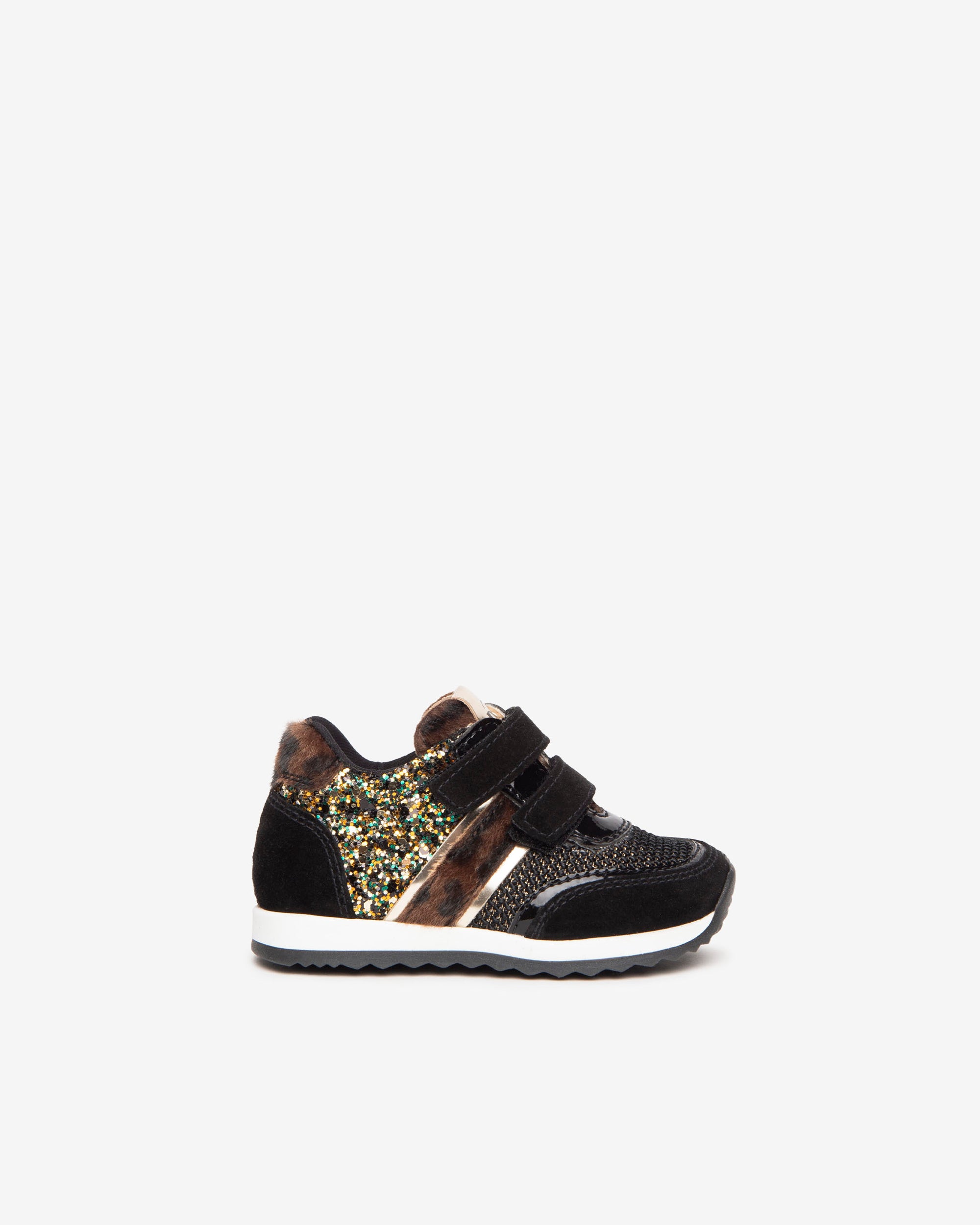 NeroGiardini Sneakers Baby Fille Velours Scratch