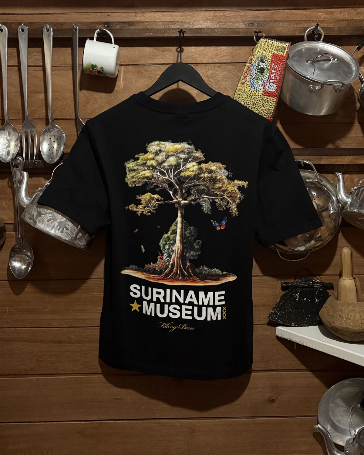 Filling Pieces Suriname Museum t-shirt noir coton