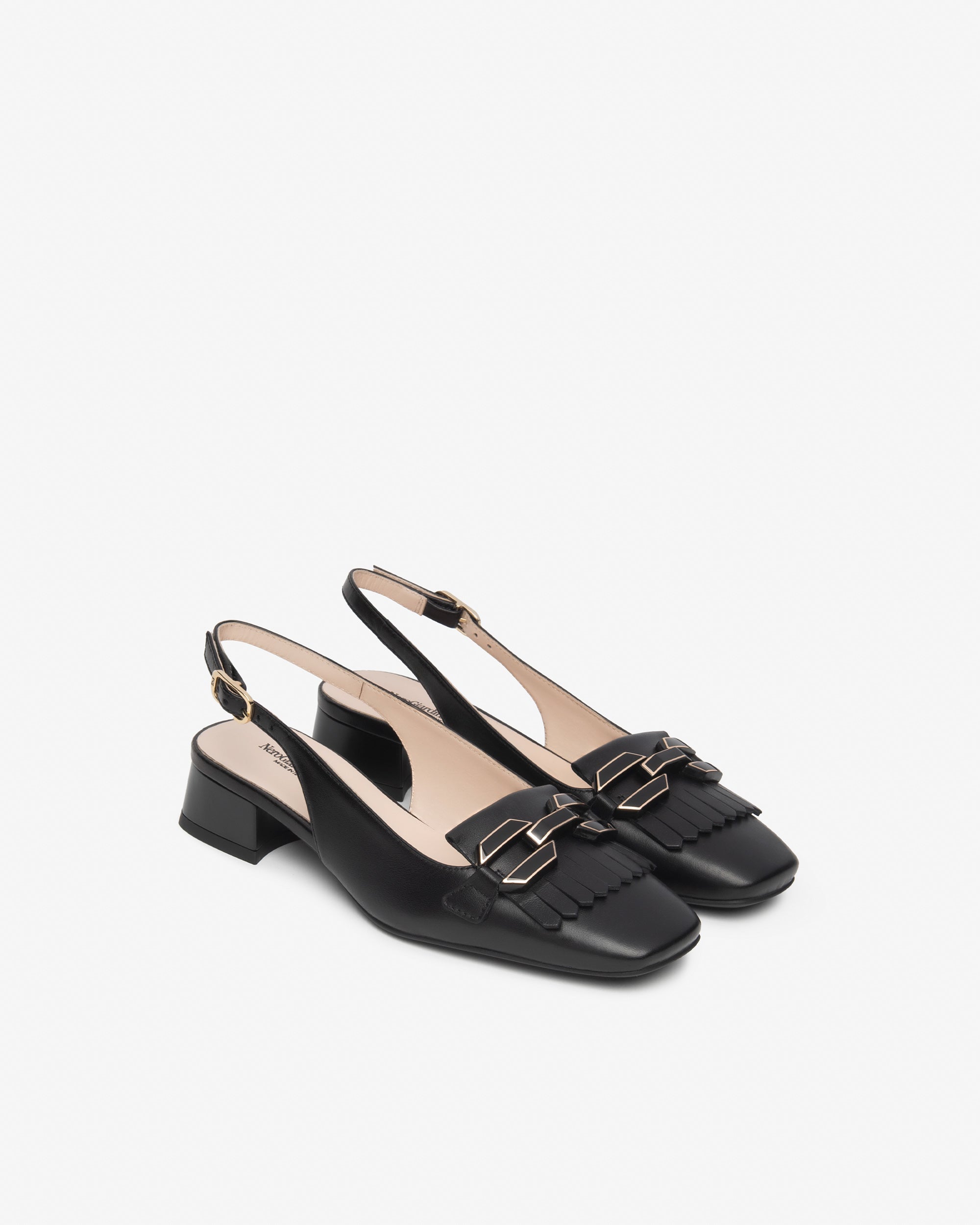 NeroGiardini Slingbacks Femme Cuir Confort Ville