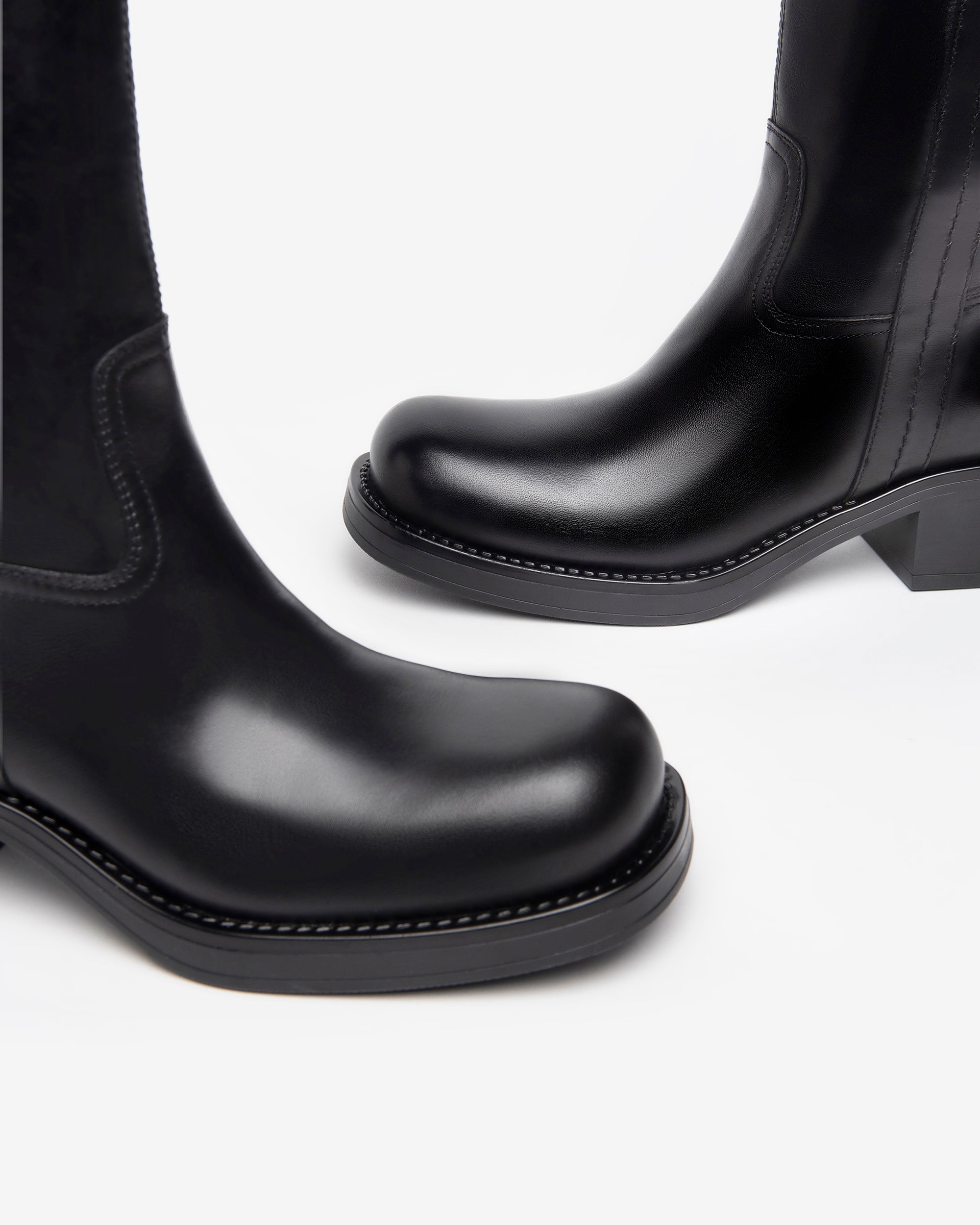 Nerogiardini Bottes Femme Cuir Confort Automne Hiver
