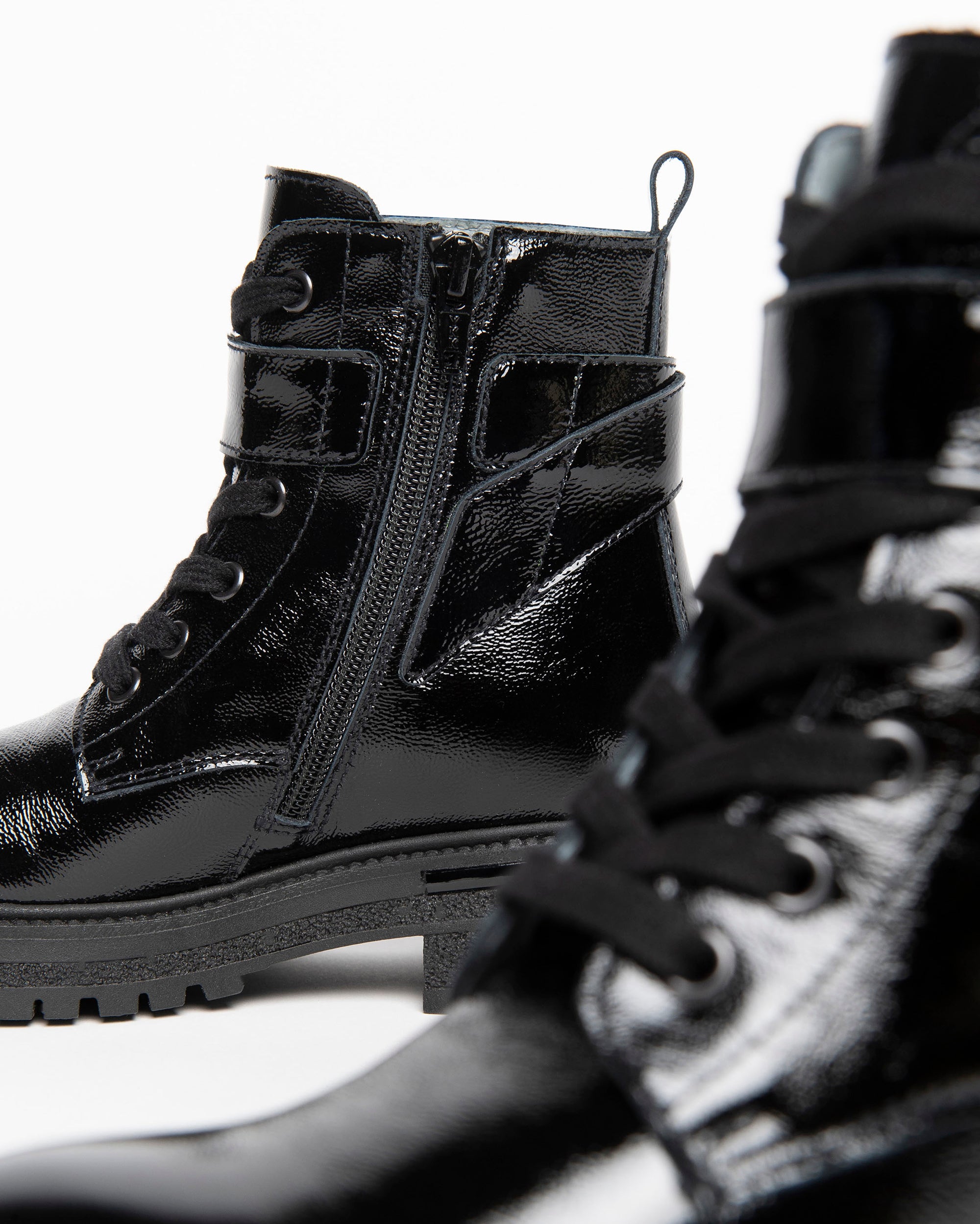 Nerogiardini Bottines Teens Bottes Vernis 32 Strass