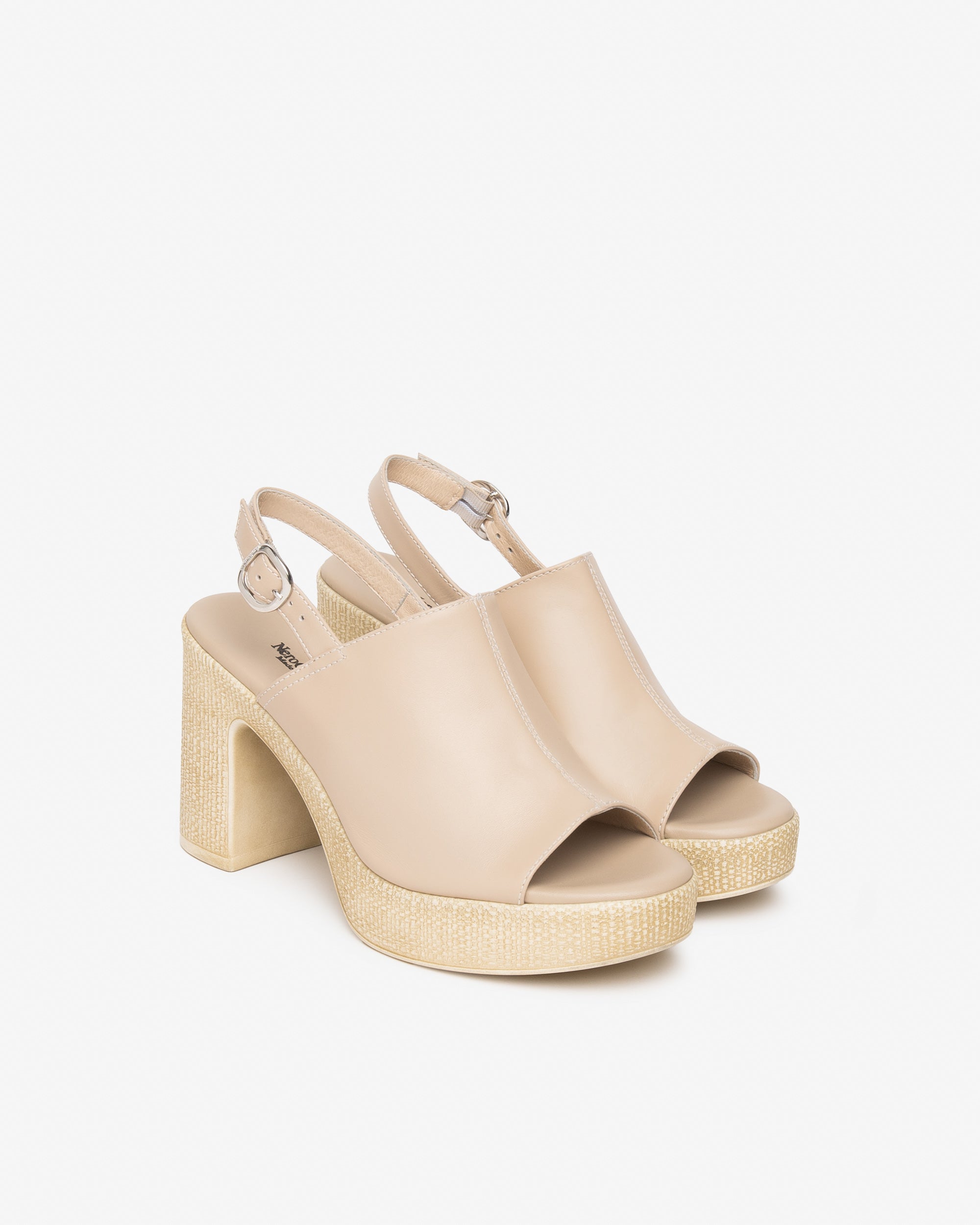 NeroGiardini Sandales Femme en Cuir Sandales cuir Italie