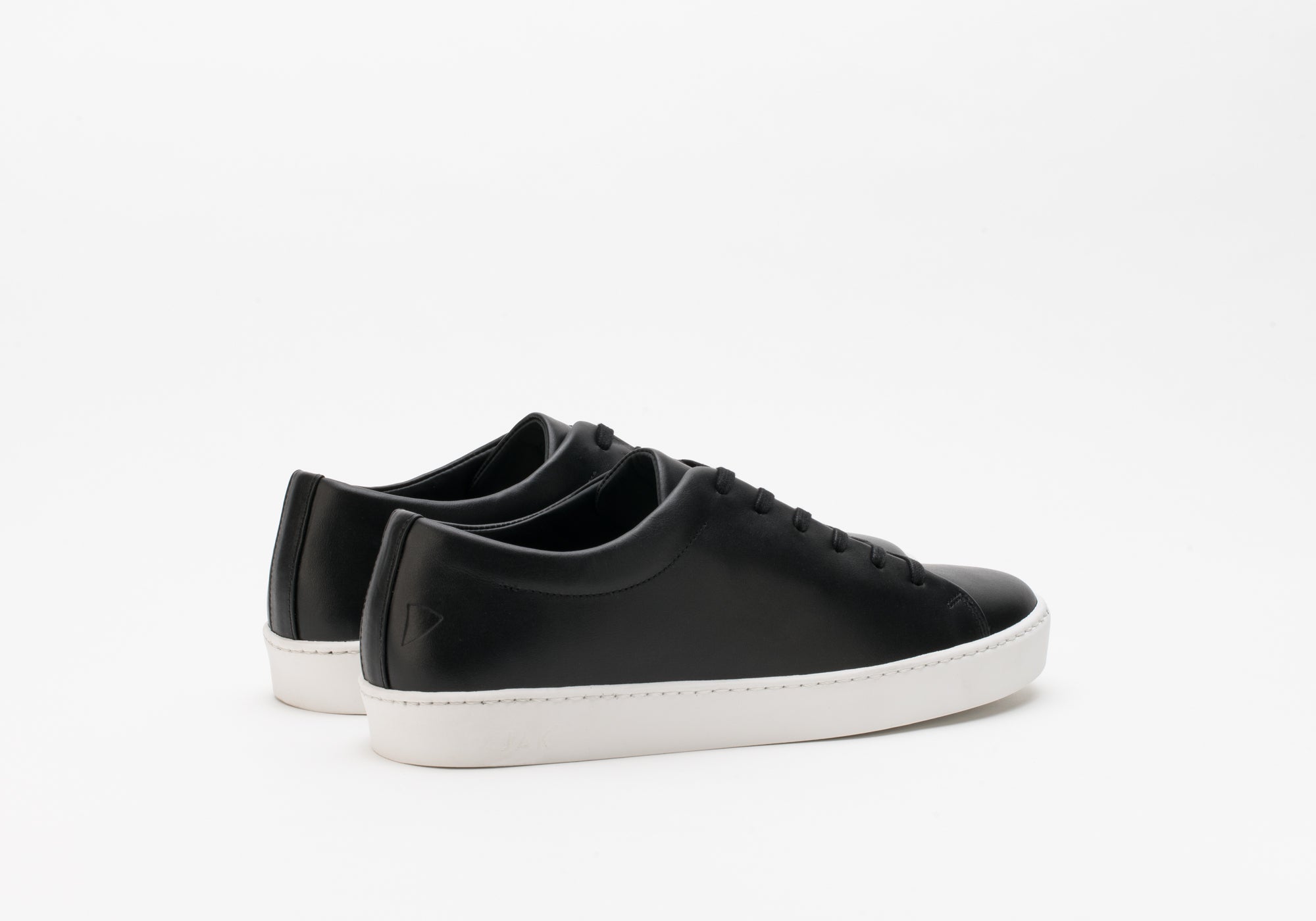 JAK Royal sneakers cuir noir plein grain