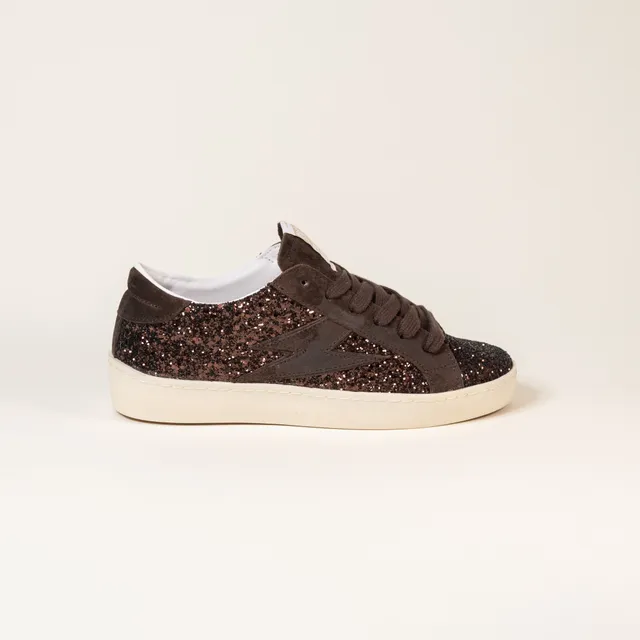 SMR Semerdjian Maya E179 basket glitter marron