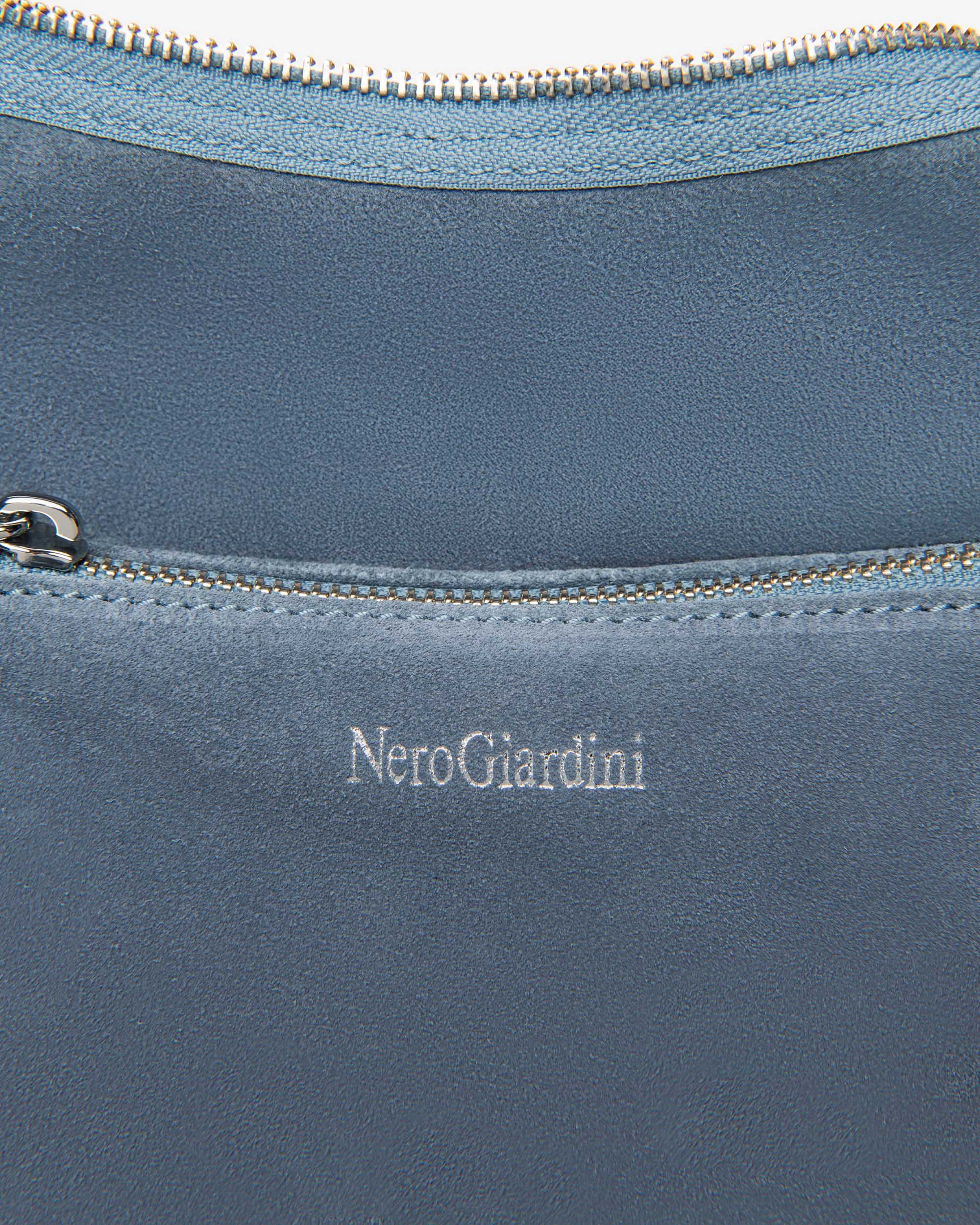 NeroGiardini Sacs besace cuir velours femme Italie