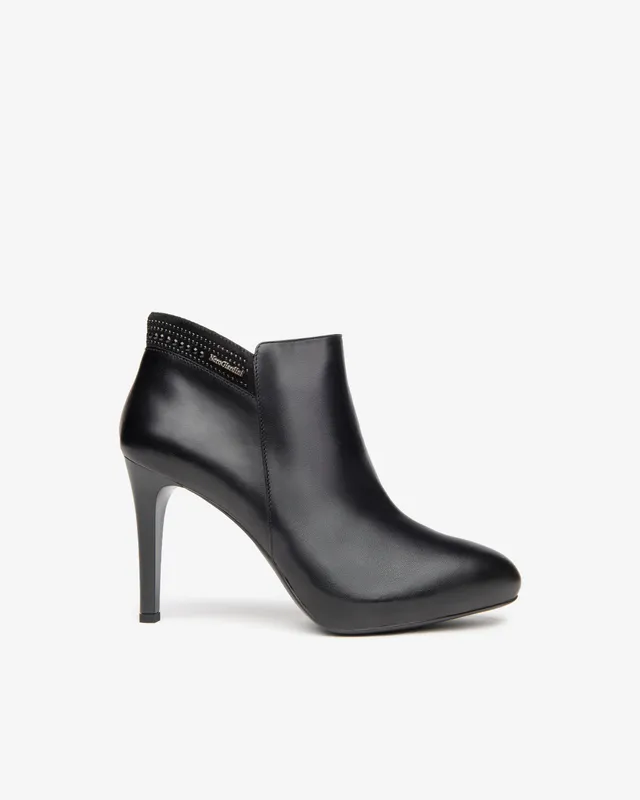 NeroGiardini Premium bottines femme cuir velours