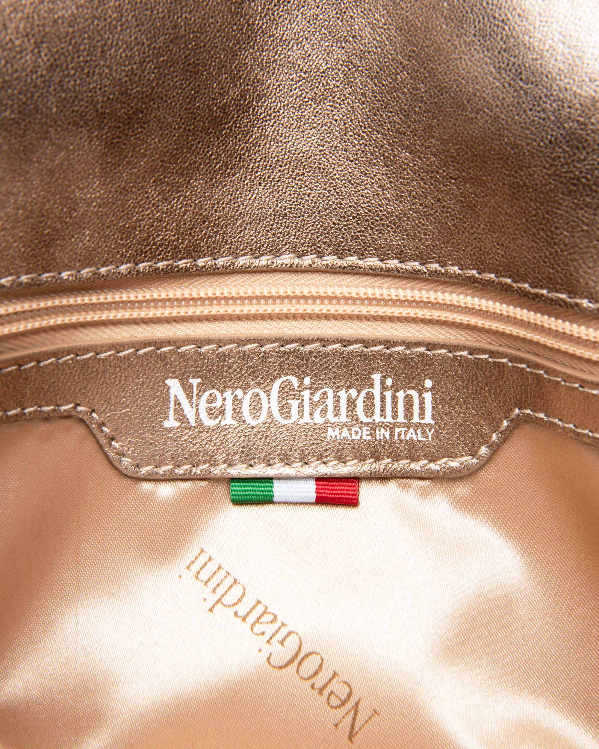 NeroGiardini Sacs pochette femme cuir premium