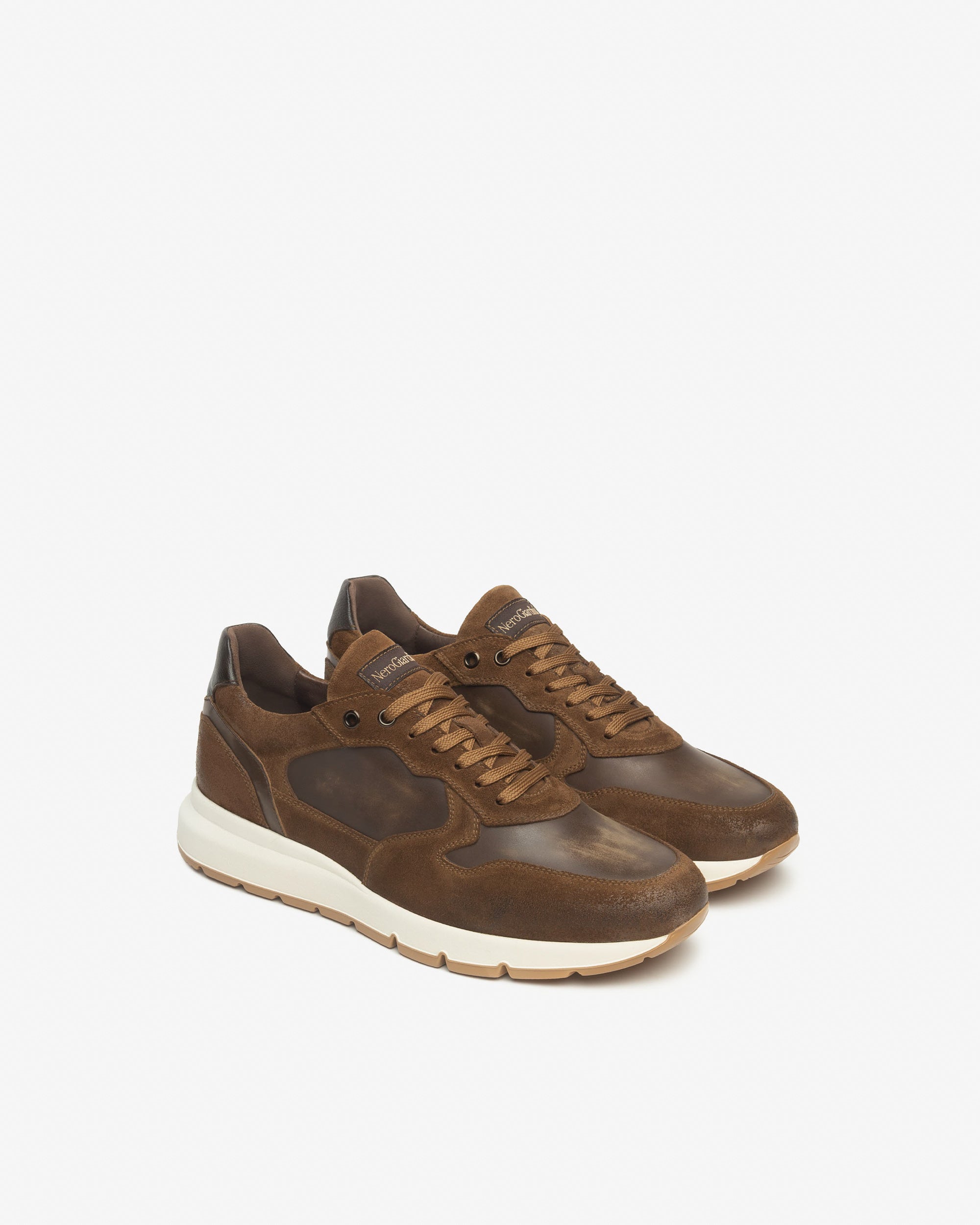 NeroGiardini Sneakers Homme Cuir Velours Confort 39-46