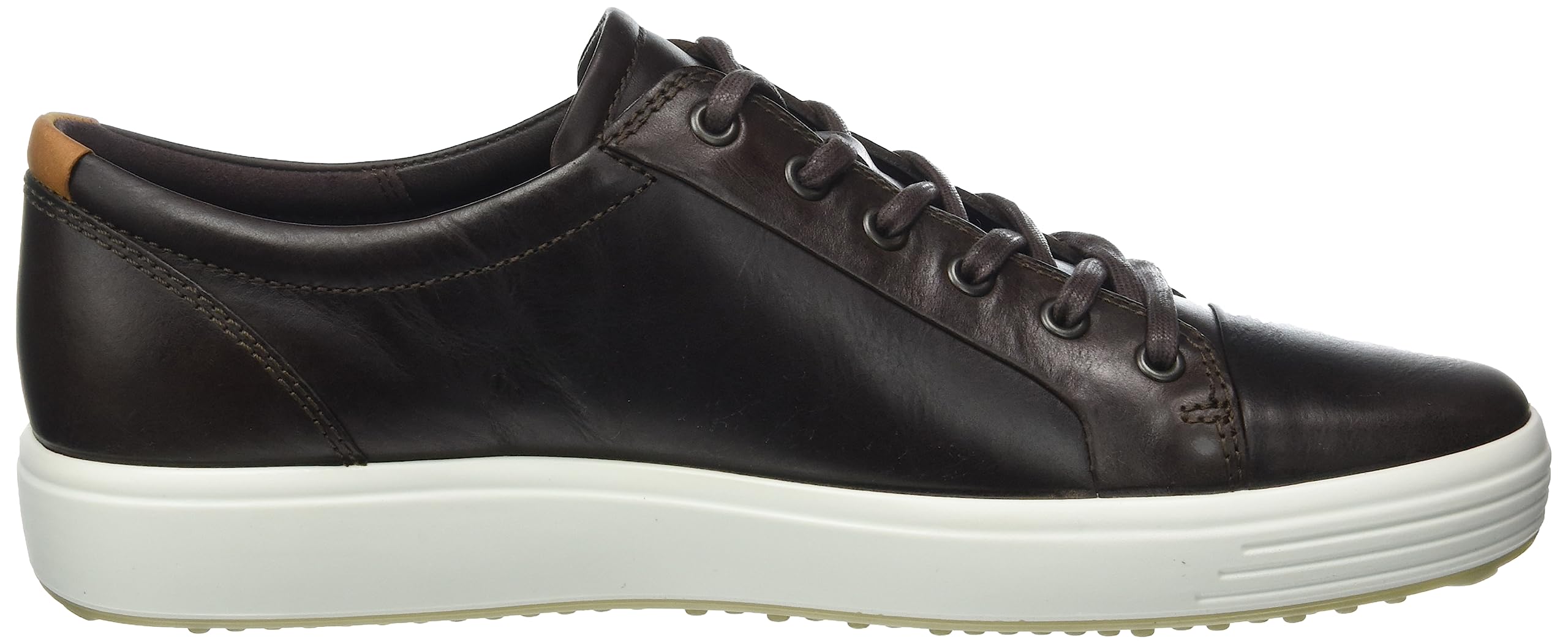 ECCO Soft 7 basket cuir homme blanc 43