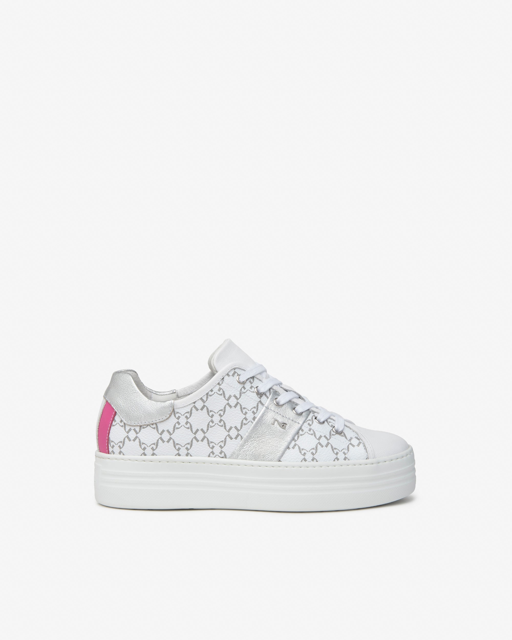 NeroGiardini Sneakers Femme Cuir Tissu Technique Été