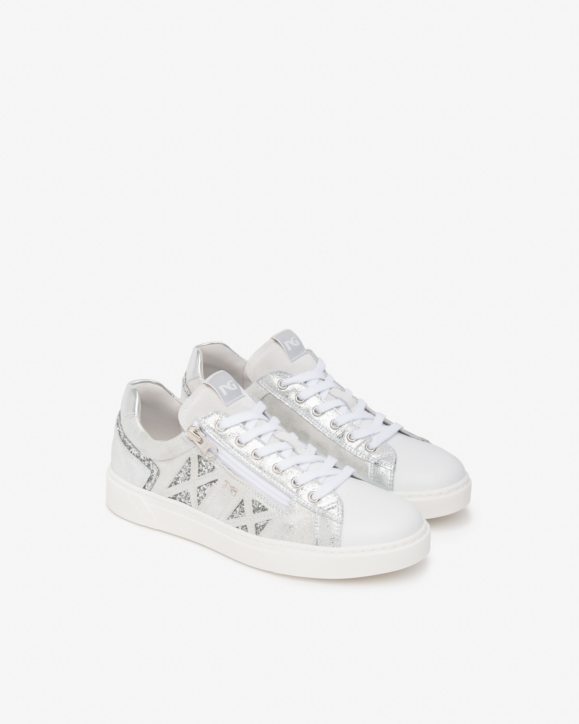 NeroGiardini Sneakers Femme Cuir Baskets Memory Été