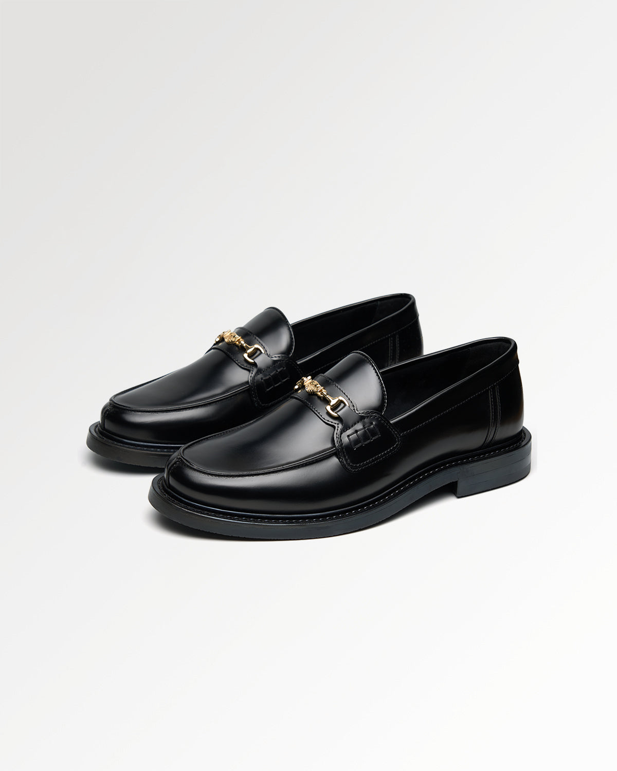 Filling Pieces Loafer Polido Mocassin cuir noir