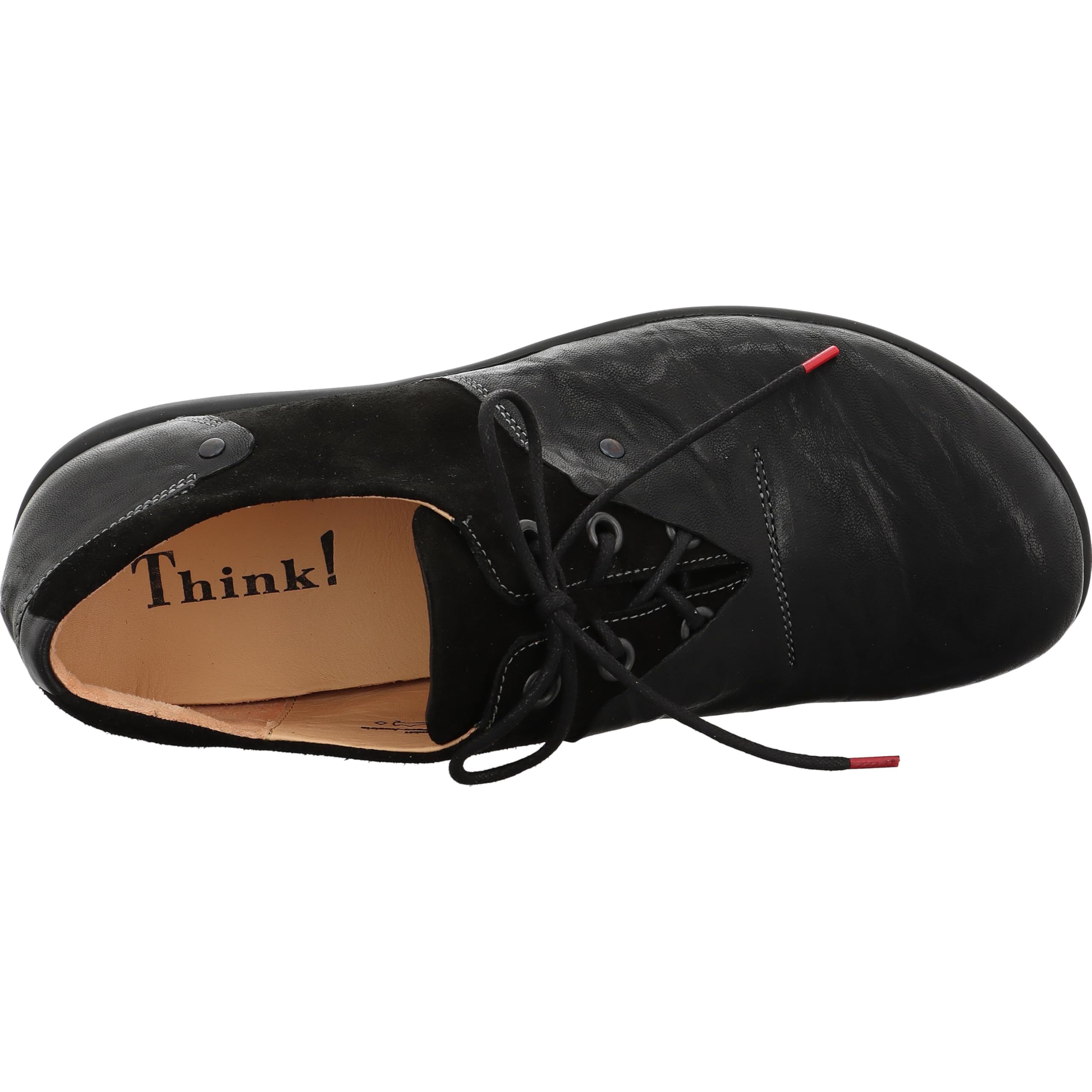 Think Kong derby homme cuir noir
