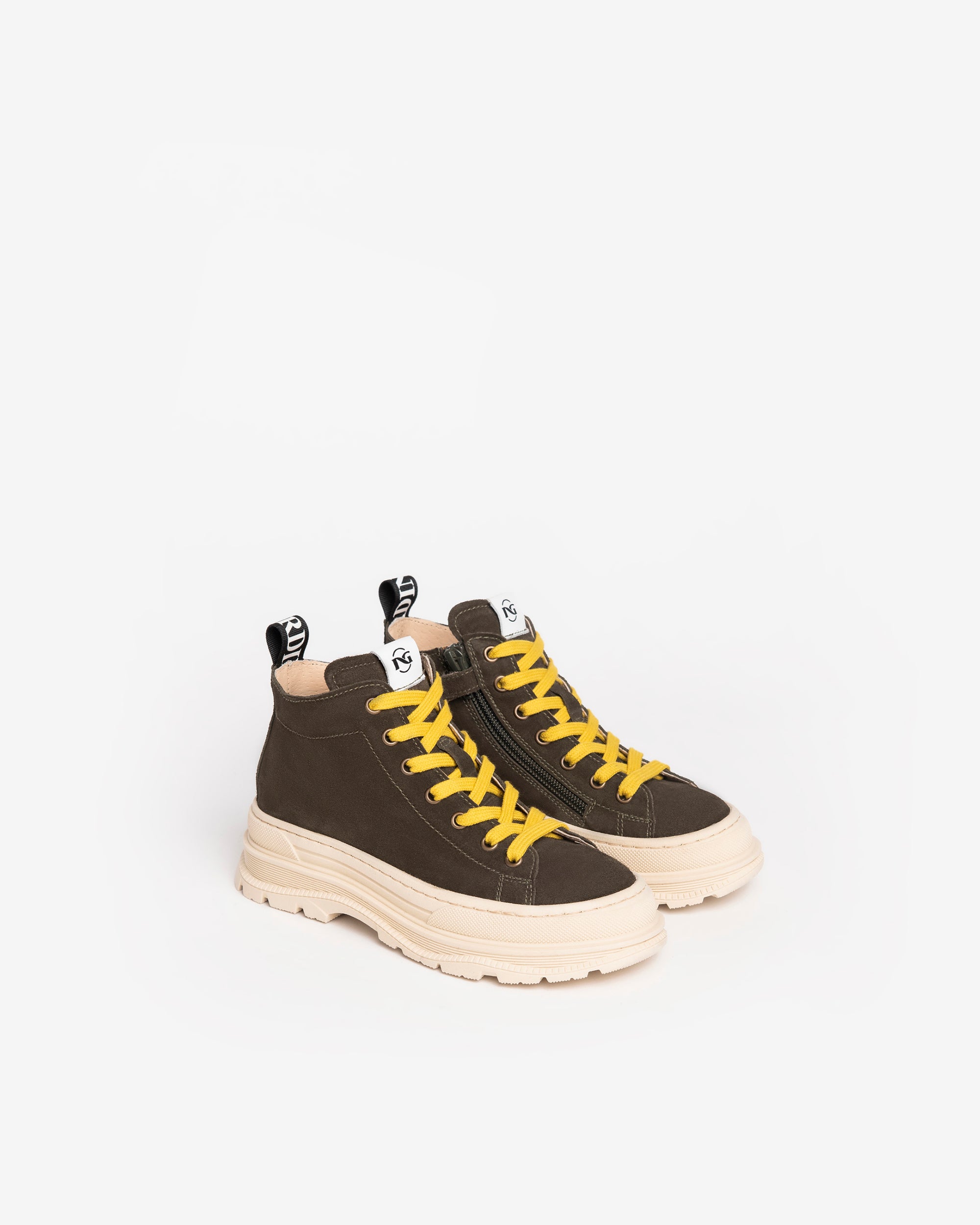 NeroGiardini Bottines Teens Garçon velours DryGo