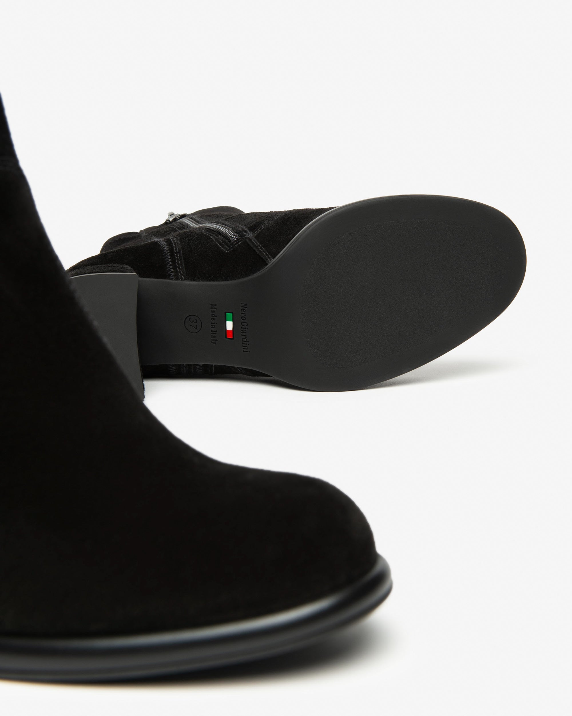 NeroGiardini Bottines Femme Cuir Velours Bottines 38 Italie