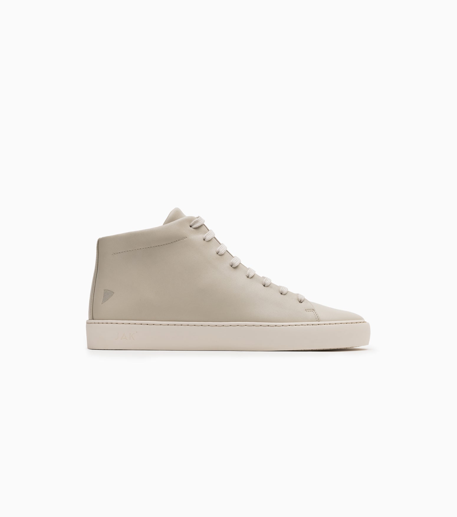 JAK Royal Hi Sneakers Montantes Cuir Dust Beige